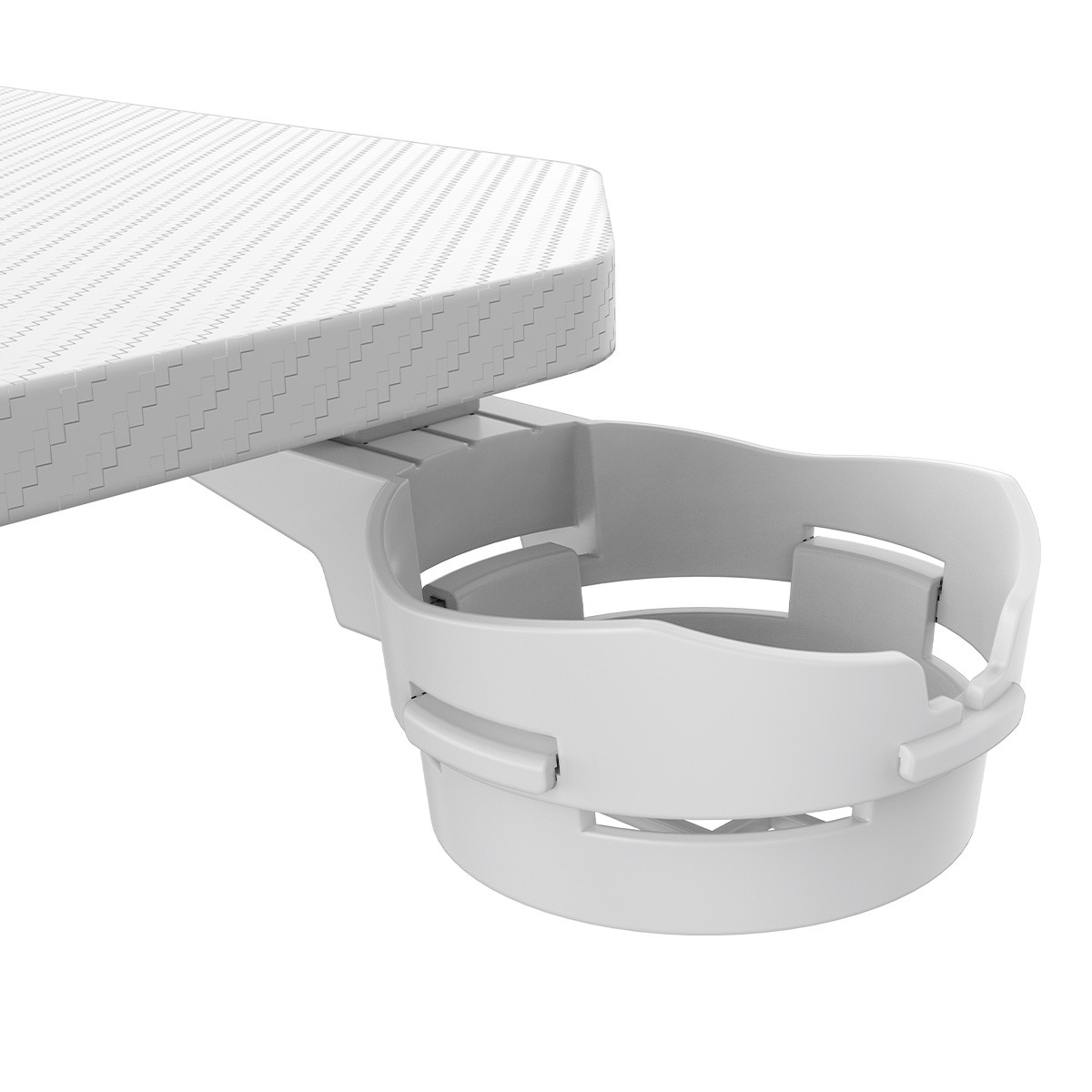 Mesa Gamer SuperFrame Epic, Com Suporte Para Headset e Copo, Branco, SF-TB-EP11060WF