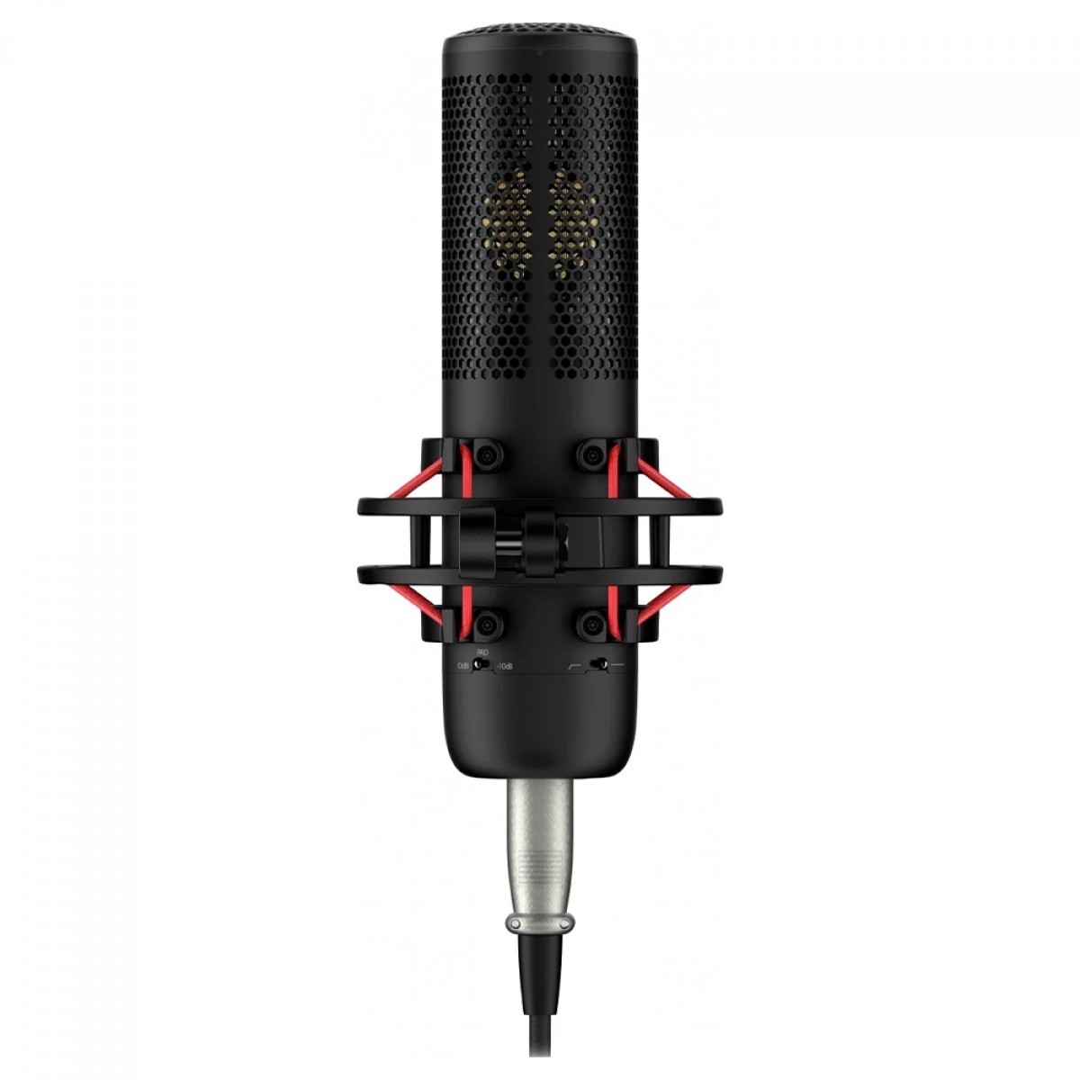 Microfone Condensador HyperX ProCast, XLR, Preto, 699Z0AA