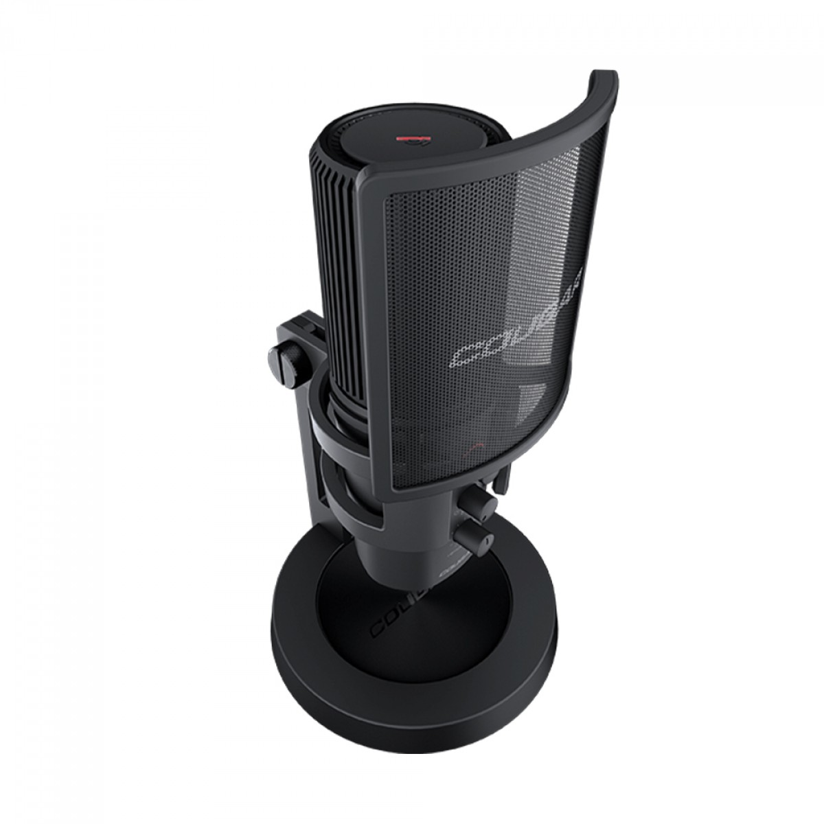 Microfone Gamer Cougar Screamer-X, RGB, USB, Preto