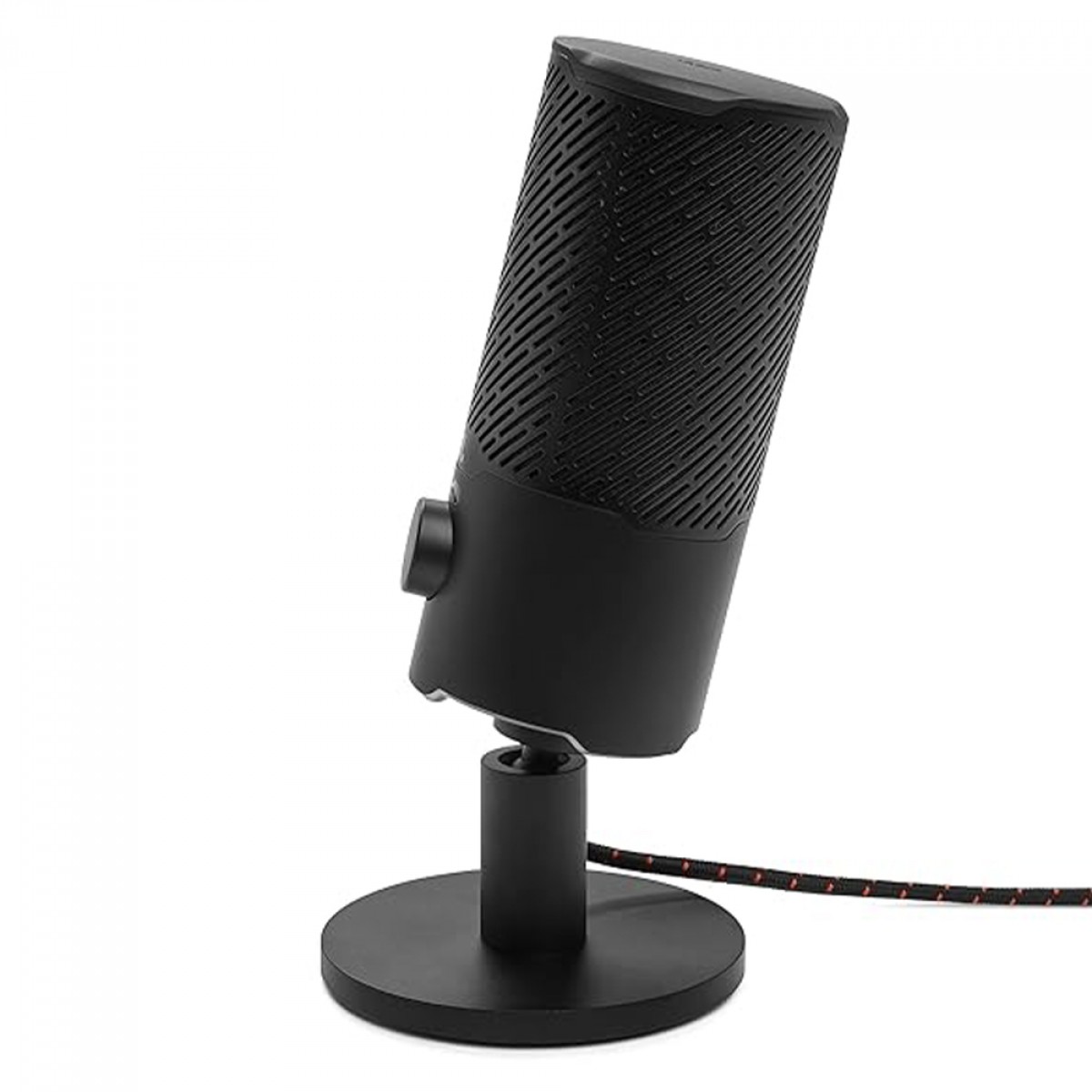 Microfone JBL Quantum Stream, RGB, Otimizado pra PC/MAC/PS5/PS4/Nintendo Switch, Metálico, JBLQSTREAMBLK