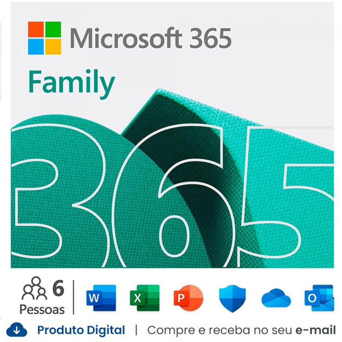 Microsoft 365 Family ESD - Digital para Download, 6GQ-00088