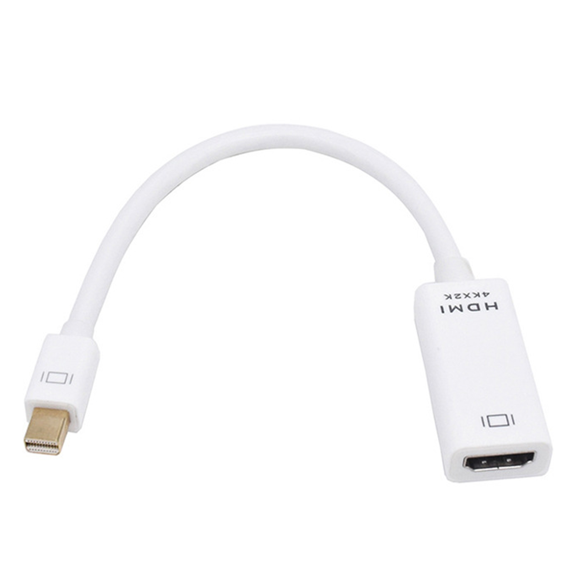 Mini Adaptador Displayport para HDMI, 15cm, 4K/30Hz, Pure Power, PP-MDP-002