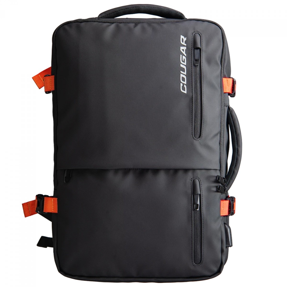 Mochila Cougar Vanguard, Resistente à água, Preta, 3MVANNXB.0001