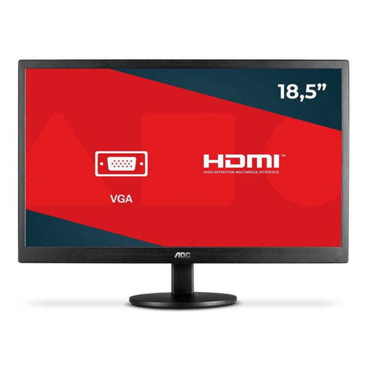 Monitor AOC 18.5 Pol, HD, VGA, HDMI, E970SWHNL
