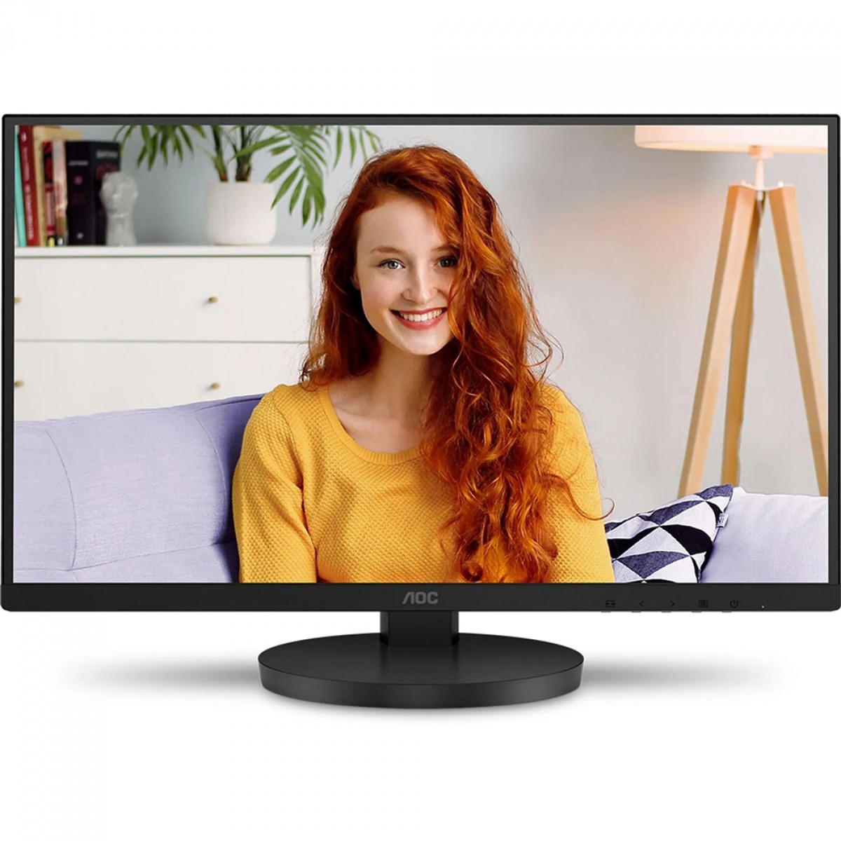 Monitor AOC, 22 Pol, Full HD, 75Hz, VA, HDMI/VGA, Adaptive-Sync, 22B3HMF