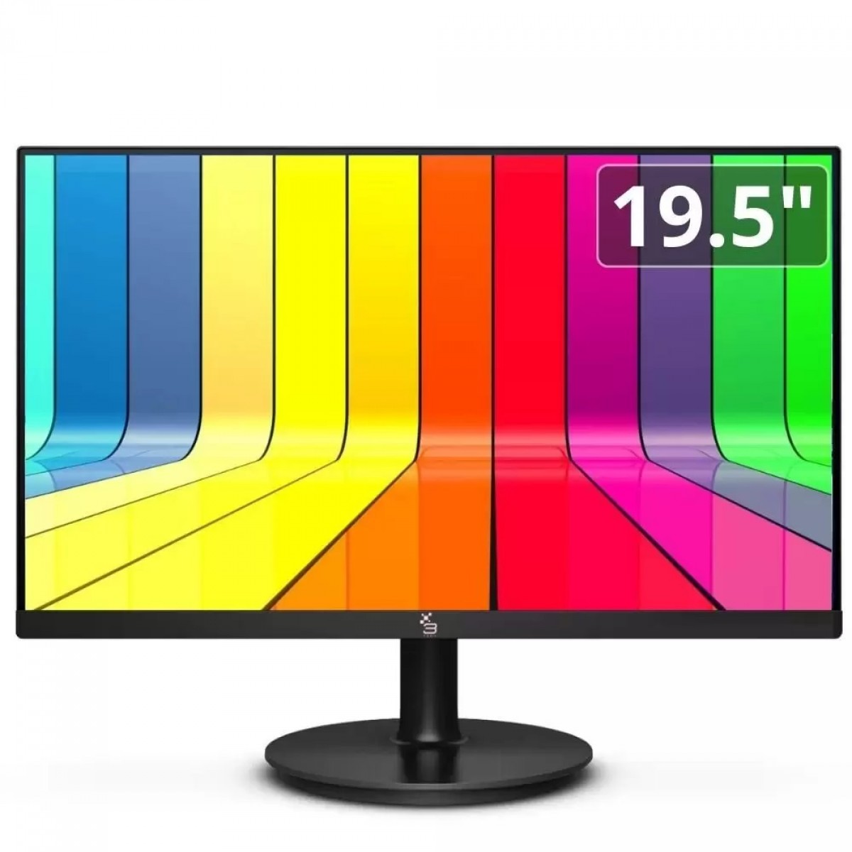 Monitor Gamer 3Green, 19,5 Pol, LED, 75Hz, 2ms, HDMI/VGA, M195WHD