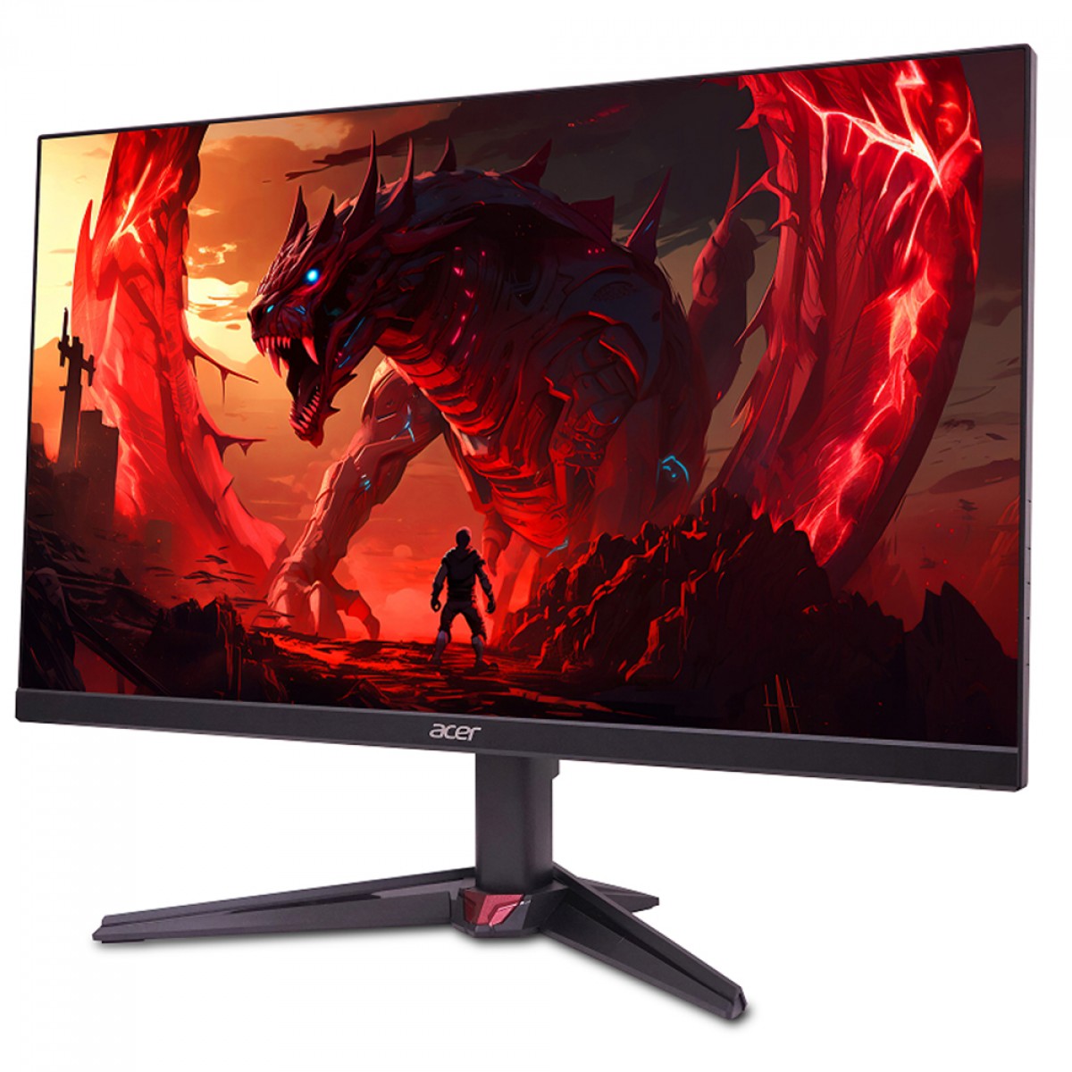 Monitor Gamer Acer Nitro VG240Y X1biip, 23.8 Pol, Full HD, IPS, 200Hz, 1ms, HDMI/DP, FreeSync, Preto, UM.QV0AA.102