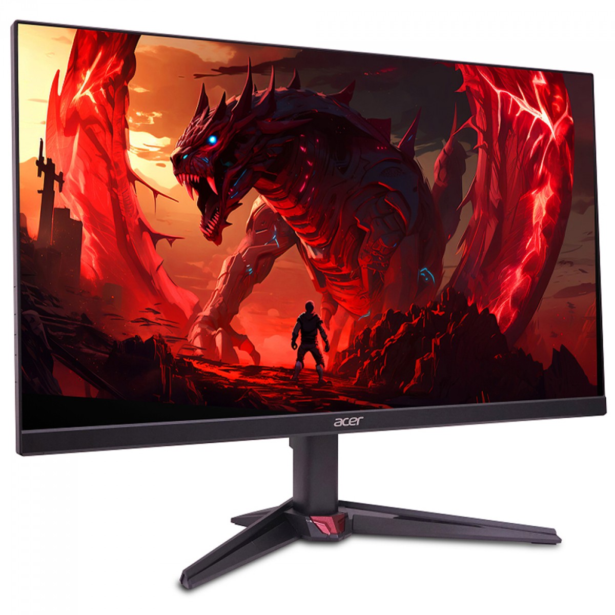 Monitor Gamer Acer Nitro VG240Y X1biip, 23.8 Pol, Full HD, IPS, 200Hz, 1ms, HDMI/DP, FreeSync, Preto, UM.QV0AA.102