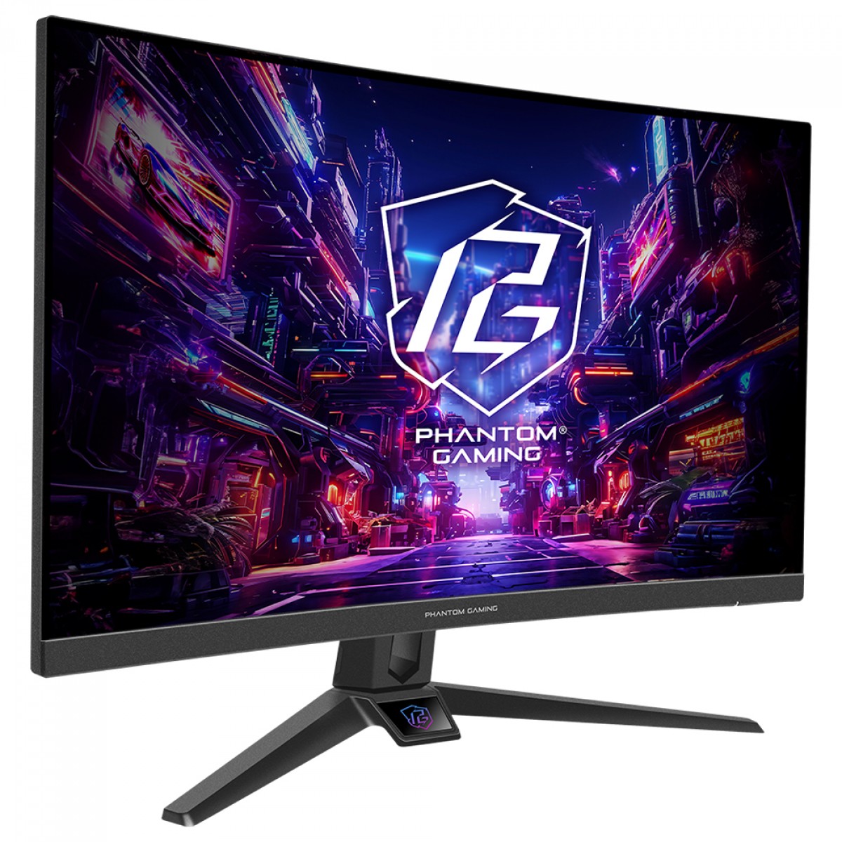Monitor Gamer ASRock Phantom Gaming, 27 Pol, 280hz, 1ms, Curvo, FHD, 127% sRGB, VA, FreeSync, HDMI/DP, PG27FRS1A