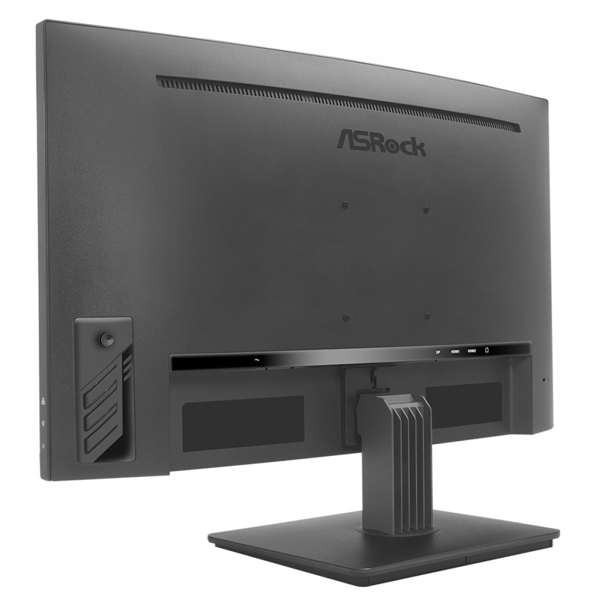 Monitor Gamer ASRock Phantom Gaming PG27QRT1B, 27 Pol, Curvo, QHD, 1ms, 180hz, 132% sRGB, VA, FreeSync, HDMI/DP - Open Box