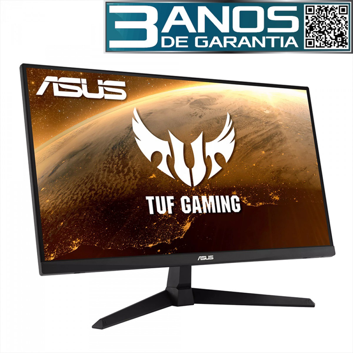 Monitor Gamer Asus TUF Gaming VG277Q1A, 27 Pol, Full HD, 165Hz, VA, 1ms, DP/HDMI, 90LM0741-B011X0