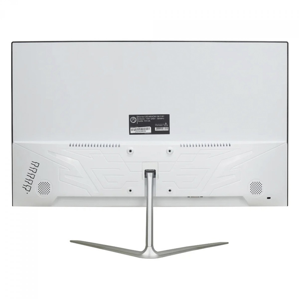 Monitor Gamer Brazil PC, 23.8 Pol, Curvo, Full HD, 100Hz, HDMI/VGA, Branco, M24CW-100FHD