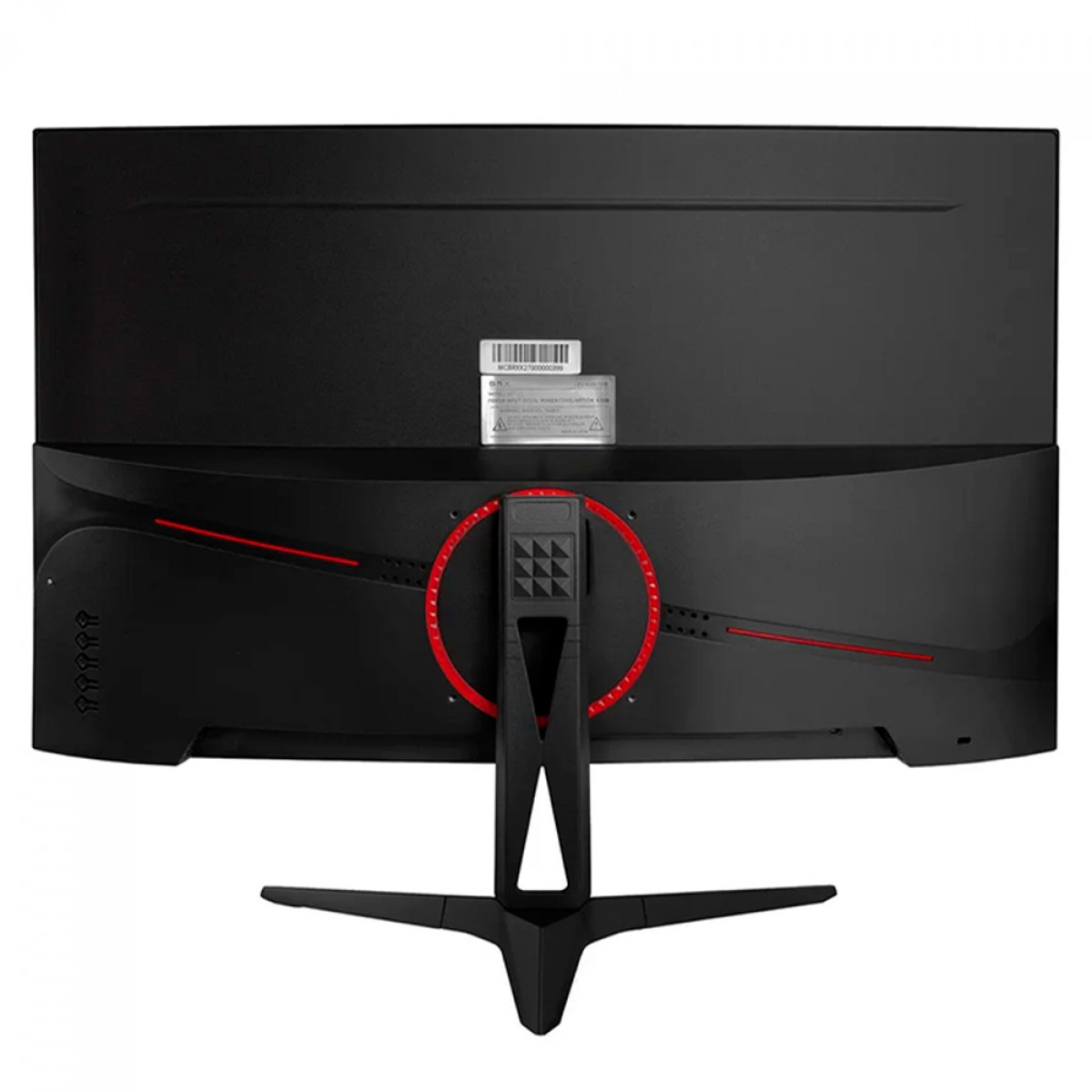 Monitor Gamer BRX Streme, 27 Pol, Full HD, Curvo, 165Hz, VA, HDMI/DP, Preto, MGLED27BRX