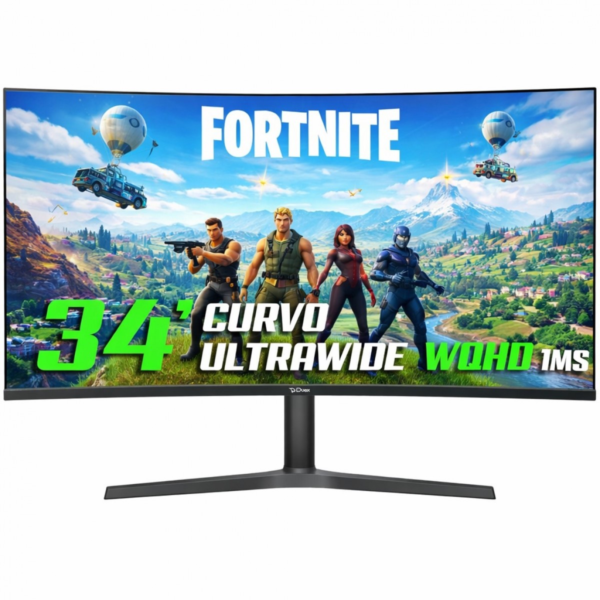 Monitor Gamer Hyper Wide, 34 Pol, Curvo, UltraWide, WQuadHD, VA, 1ms, 180Hz, FreeSync/G-Sync, HDMI/DP, DXPRO340P