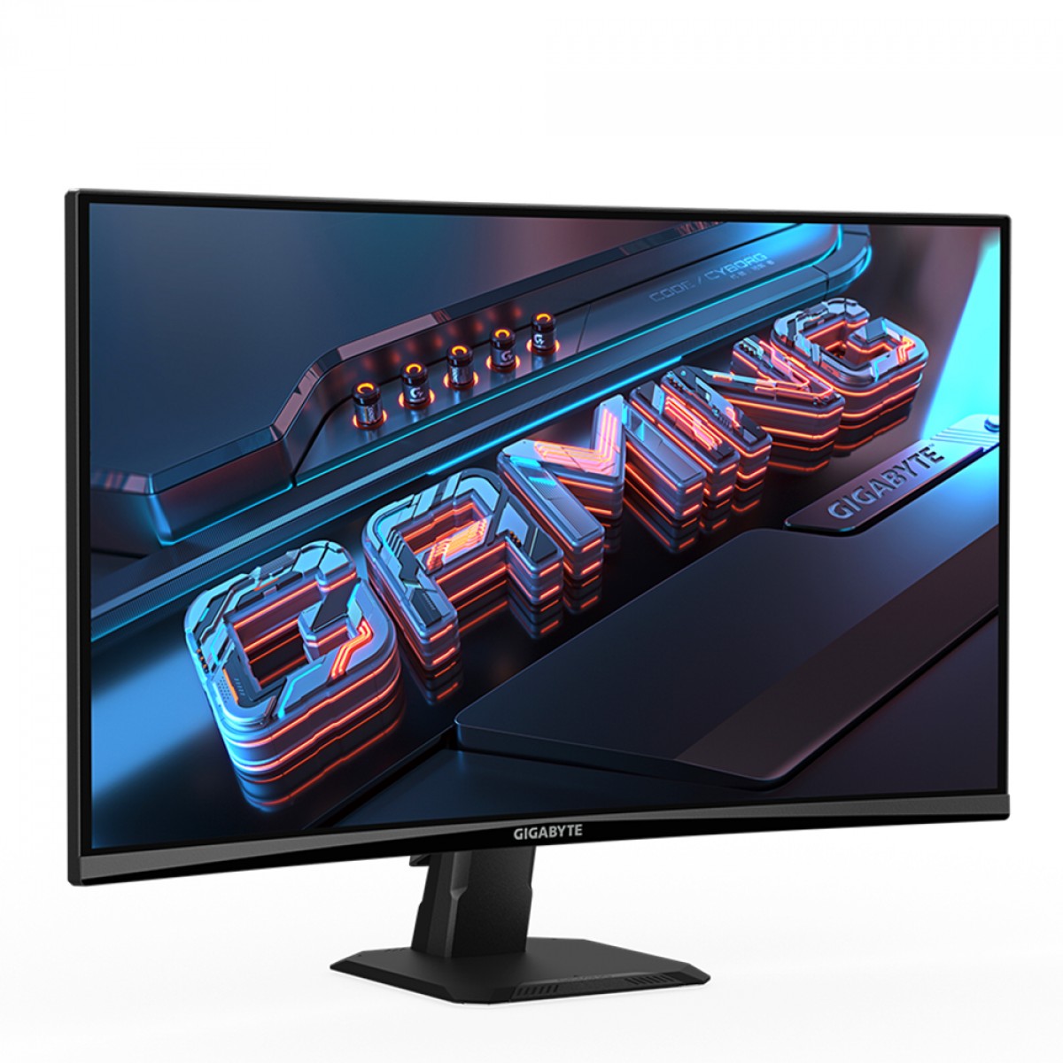 Monitor Gamer Gigabyte GS27FC, 27 Pol, Full HD, Curvo, 180Hz, 1Ms, FreeSync Premium, HDR, HDMI/DP, 20VM0-GS27FCBM-1SAR