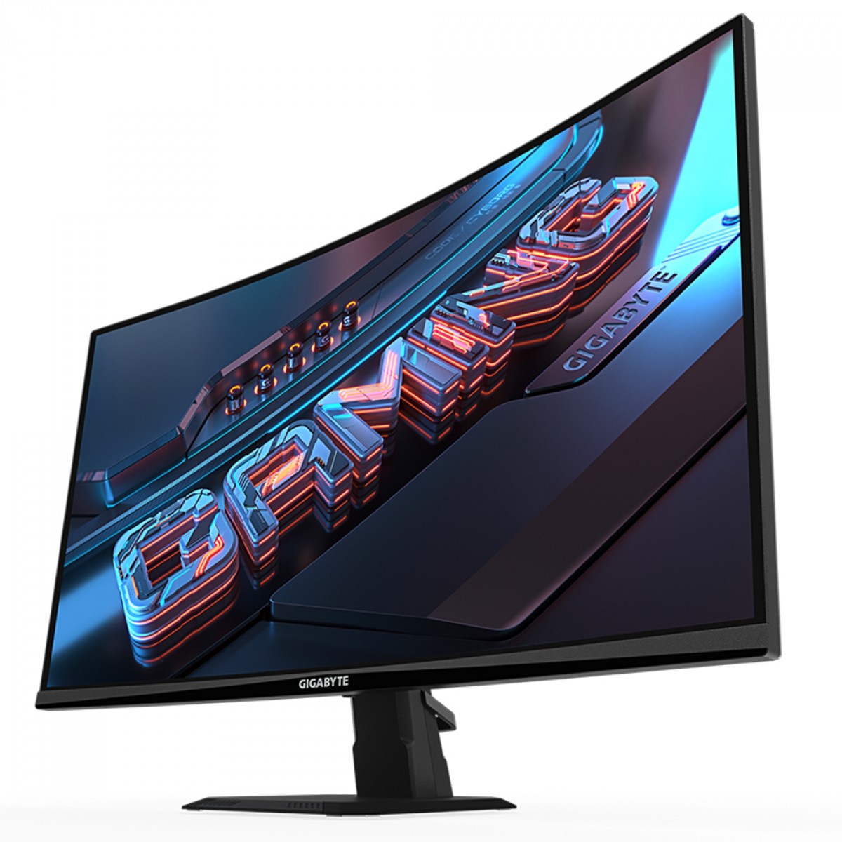Monitor Gamer Gigabyte GS27FC, 27 Pol, Full HD, Curvo, 180Hz, 1Ms, FreeSync Premium, HDR, HDMI/DP, 20VM0-GS27FCBM-1SAR