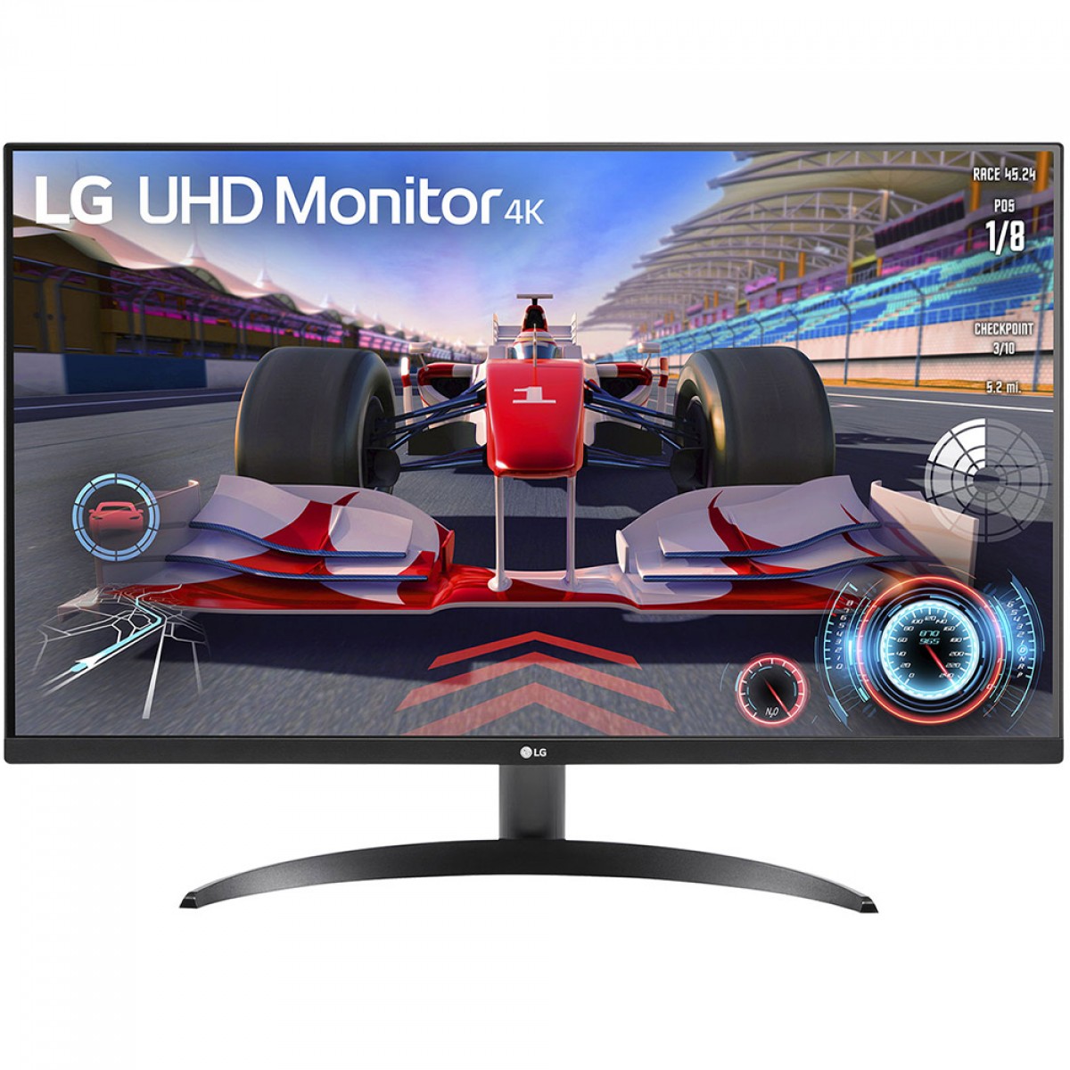 Monitor Gamer LG UHD, 32 Pol, 4K, VA, 60Hz, 4Ms, MaxxAudio, FreeSync, Dynamic Action Sync, HDMI/DP, 32UR500-B