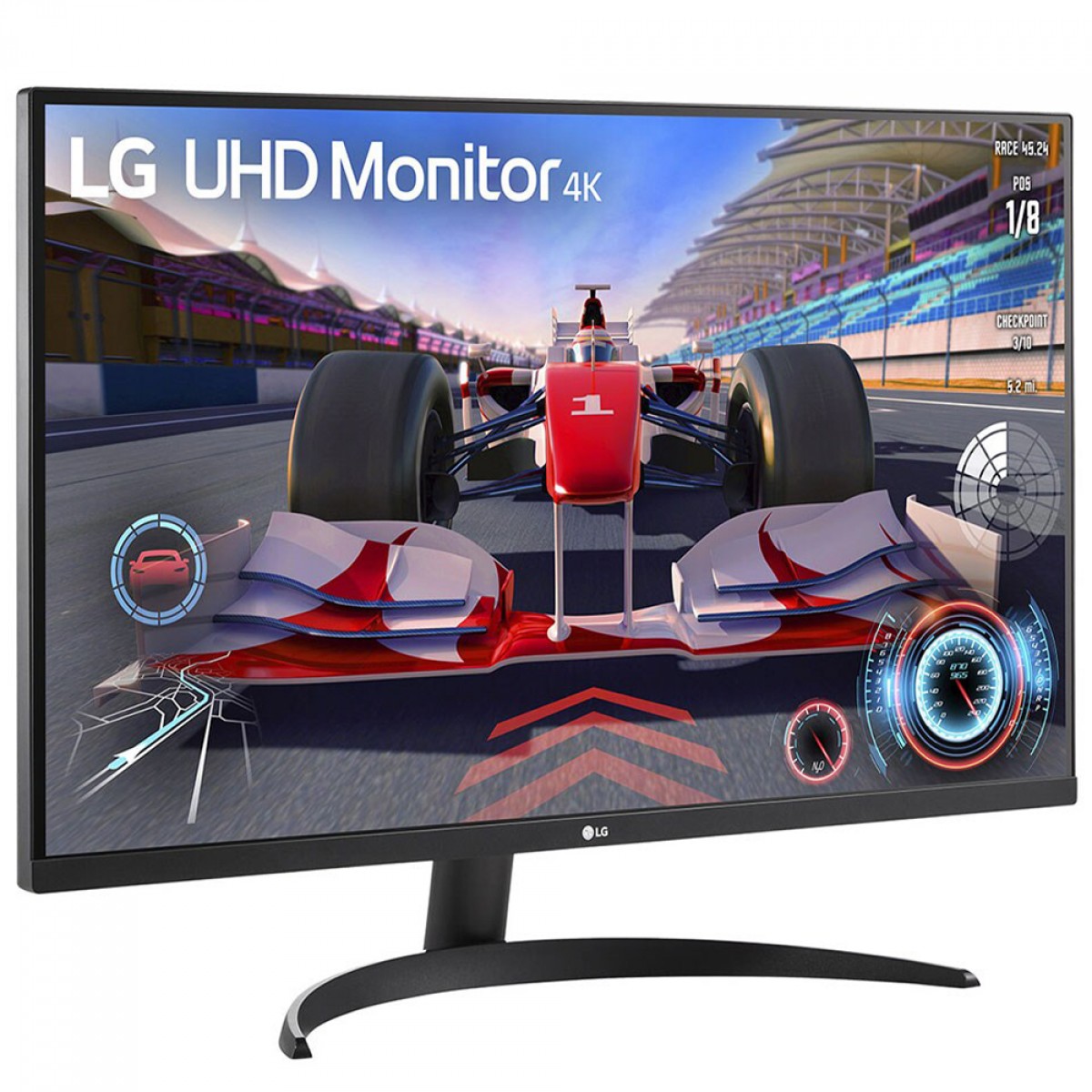 Monitor Gamer LG UHD, 32 Pol, 4K, VA, 60Hz, 4Ms, MaxxAudio, FreeSync, Dynamic Action Sync, HDMI/DP, 32UR500-B