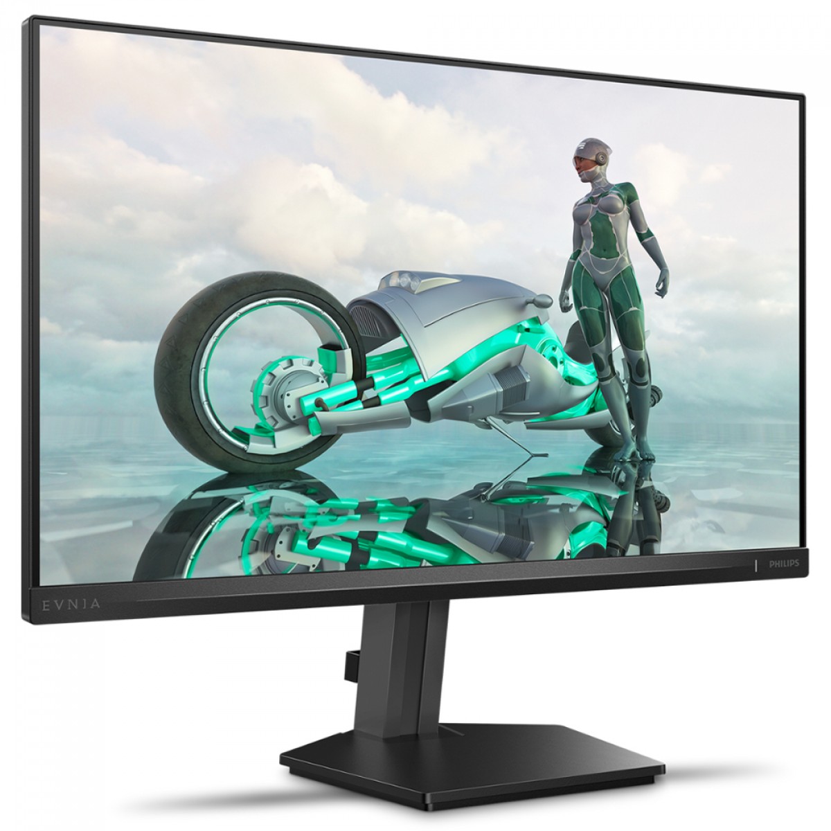 Monitor Gamer Philips Evnia, 27 Pol, Full HD, Fast IPS, 200Hz, 0.3ms, FreeSync/G-Sync, HDR10, HDMI/DP, 27M2N3200FQ