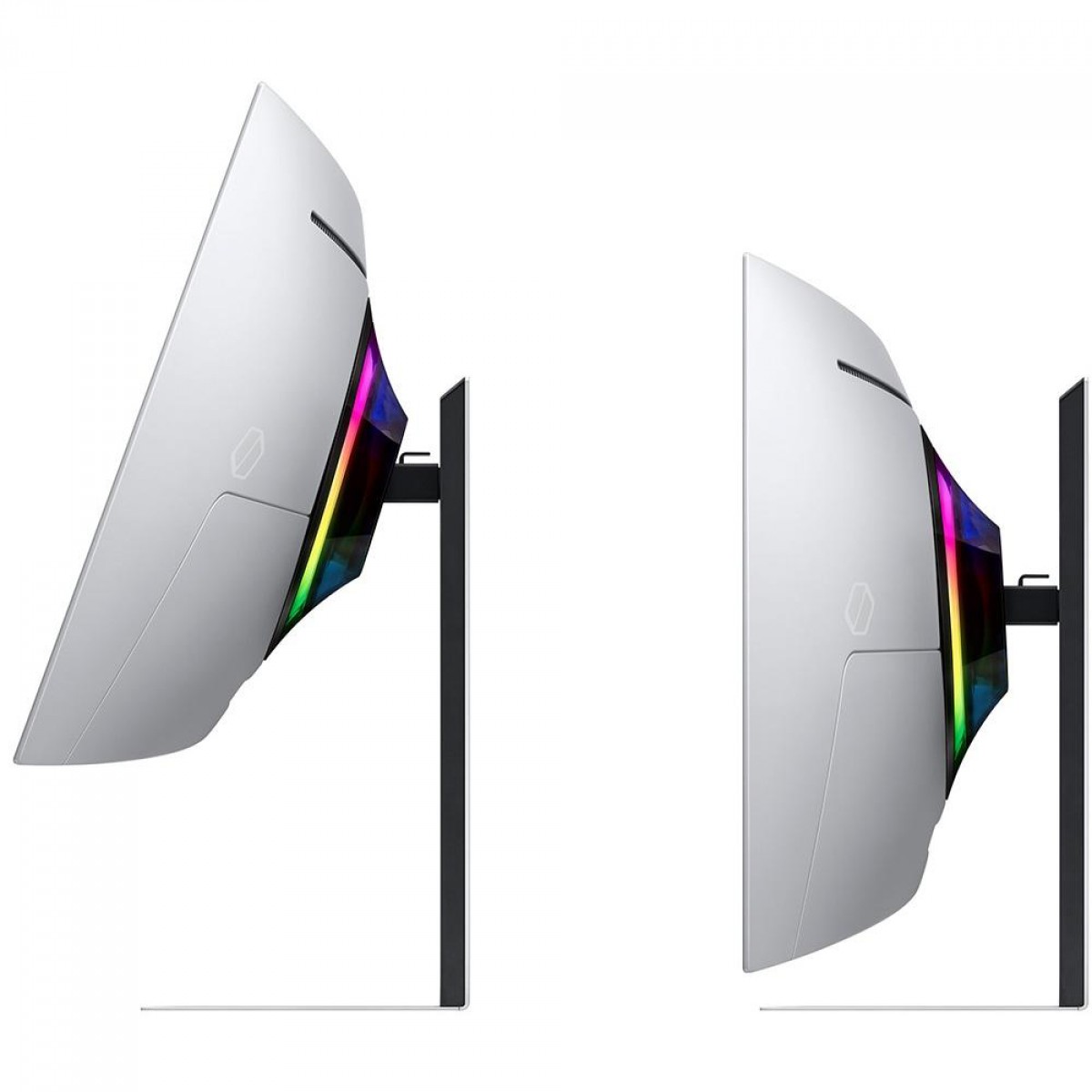 Monitor Gamer Samsung Odyssey OLED G8, 34 Pol, Curvo, WQHD, 0,1ms, 175Hz, HDR, FreeSync Premium, Mini DP/ Micro HDMI, LS34BG850SLXZD