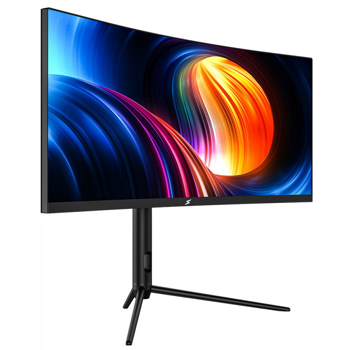Monitor Gamer SuperFrame Elegance Series, Black, 30 pol, Curvo, UltraWide, Full HD, VA, 1ms, 200Hz, FreeSync, HDMI/DP, SFEF-3015-B