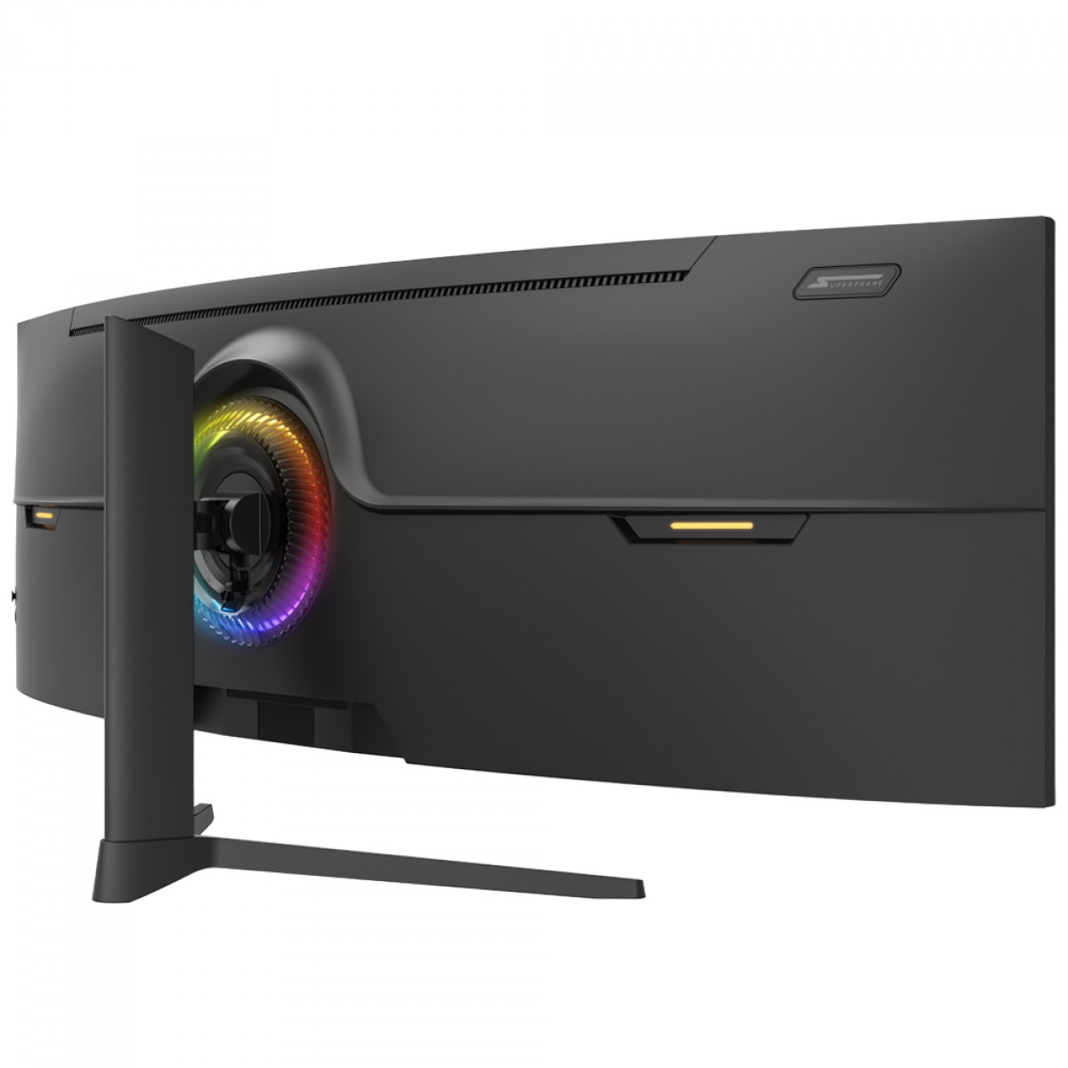 Monitor Gamer SuperFrame Enterprise Pro, 49 Pol, Curvo, UltraWide, Double Quad HD, VA, 1ms, 120Hz, FreeSync, SFECB-49120-QHD