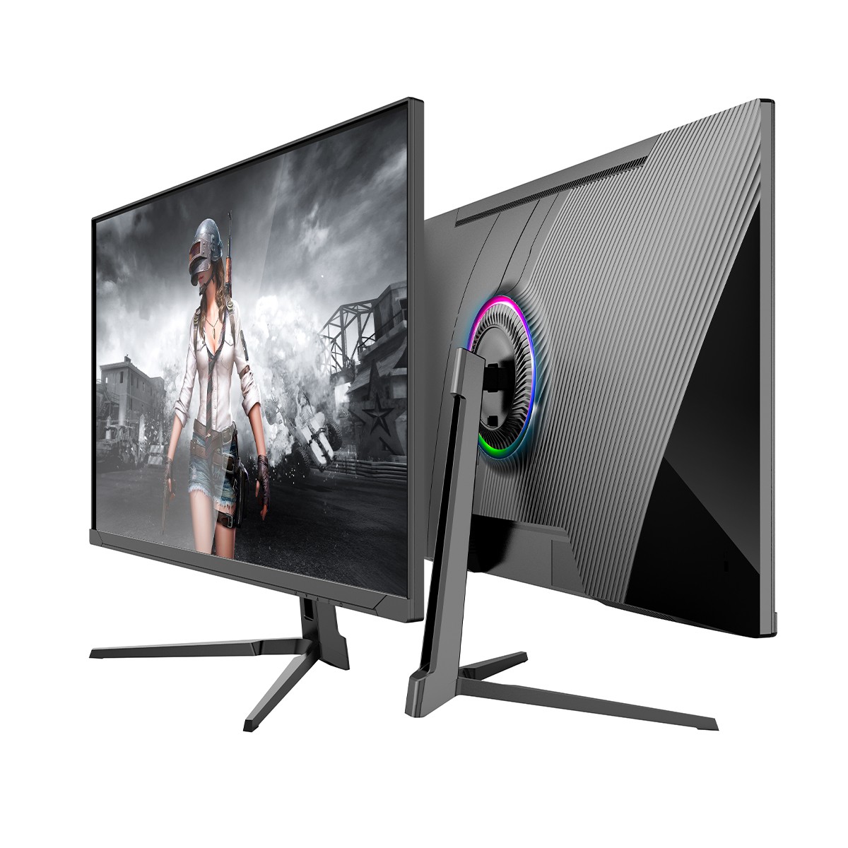 Monitor Gamer SuperFrame Epic, 24.5 Pol, Fast IPS, Full HD, 0.5ms, 300Hz, HDR, FreeSync, Preto, SFPFB-24300-FHD-PRO