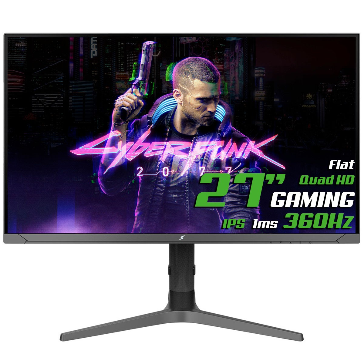 Monitor Gamer SuperFrame Epic, 27 Pol, Quad HD, IPS, 1ms, 360Hz, G-Sync/FreeSync, HDMI/DP, SFEFB-27360-QHD-PRO