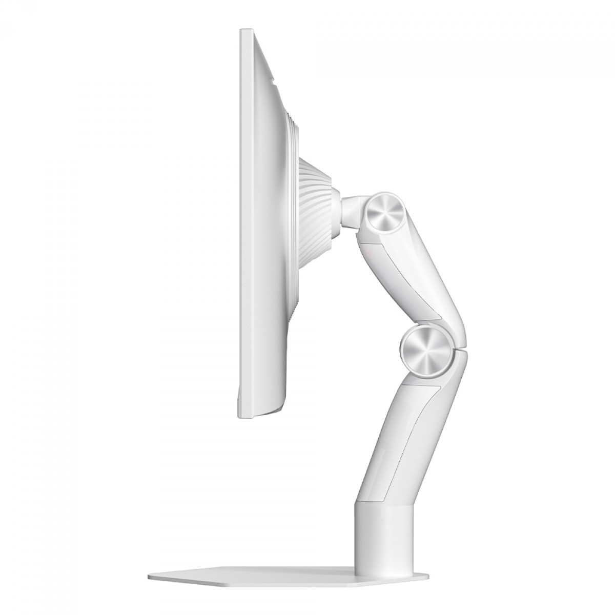 Monitor Gamer SuperFrame Orbit Plus, 27 Pol, Quad HD, 240Hz, IPS, 1ms, 115% sRGB, FreeSync/G-Sync, Suporte Articulado, HDMI/DP, Branco, SFOFW-27240-QHD-PRO