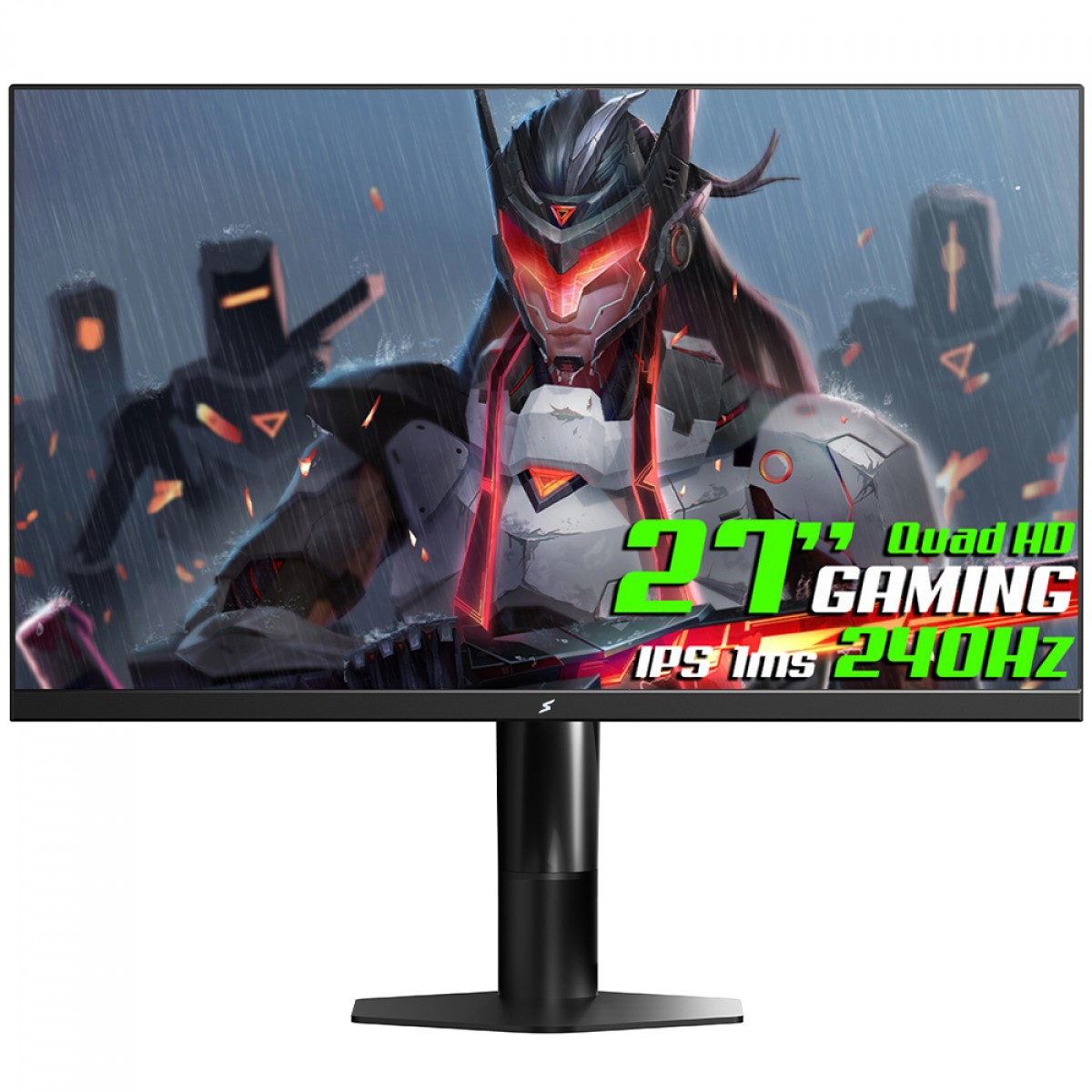Monitor Gamer SuperFrame Orbit Plus, 27 Pol, Quad HD, 240Hz, IPS, 1ms, 115% sRGB, FreeSync/G-Sync, HDMI/DP, Preto, SFOFB-27240-QHD-PRO