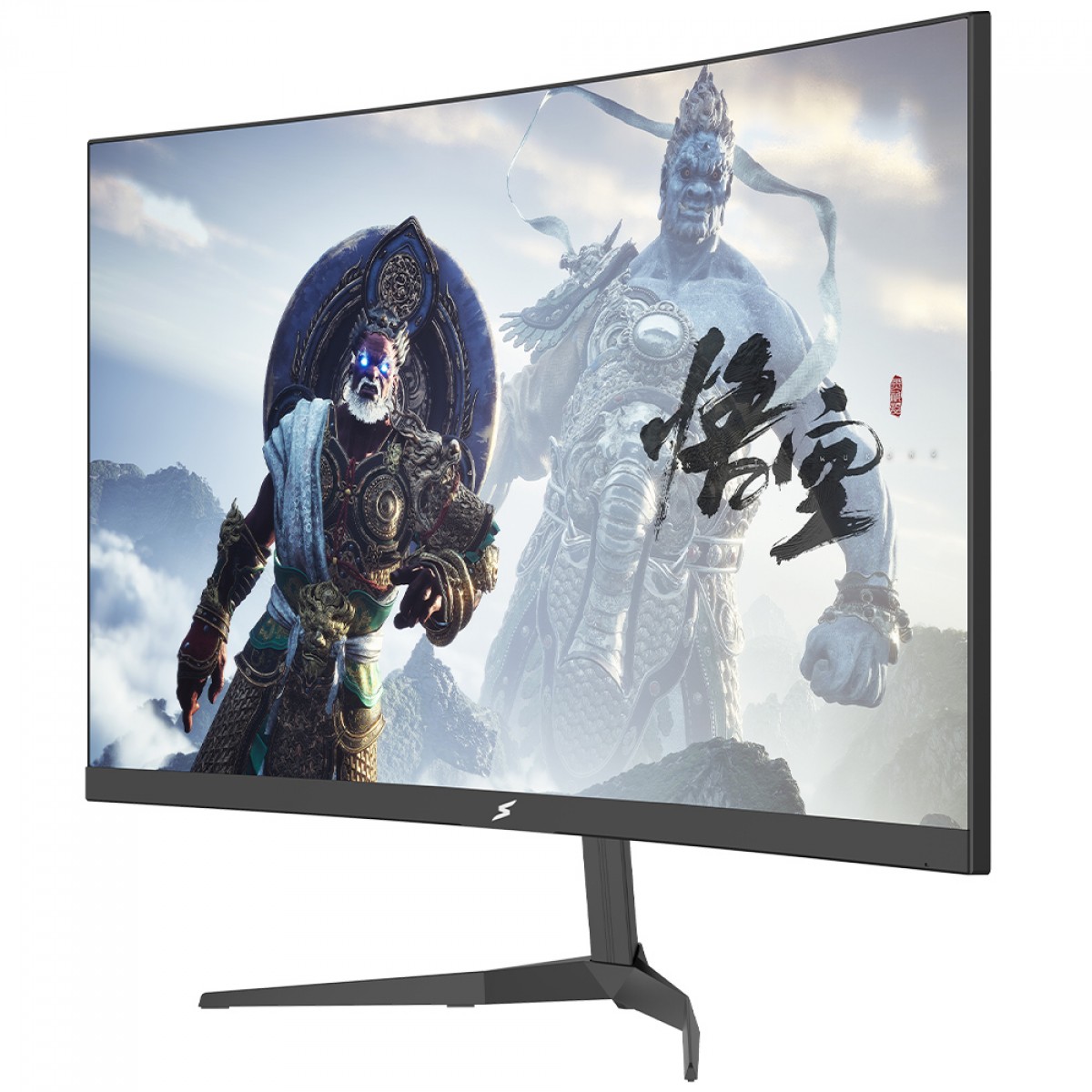Monitor Gamer SuperFrame Precision, 27 Pol, Curvo, Quad HD, RGB, Fast VA, 124.4% sRGB, FreeSync/G-Sync, 1ms, 180Hz, HDMI/DP, Preto, SFPCB-27180-QHD