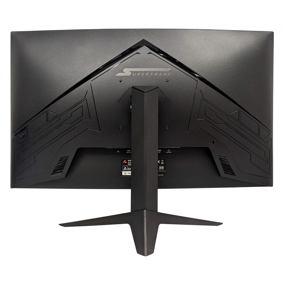 Monitor Gamer SuperFrame Precision, 27 Pol, Curvo, Quad HD, 124.4% sRGB, FreeSync/G-Sync, 1ms, 165Hz, HDMI/DP, SFV2701G