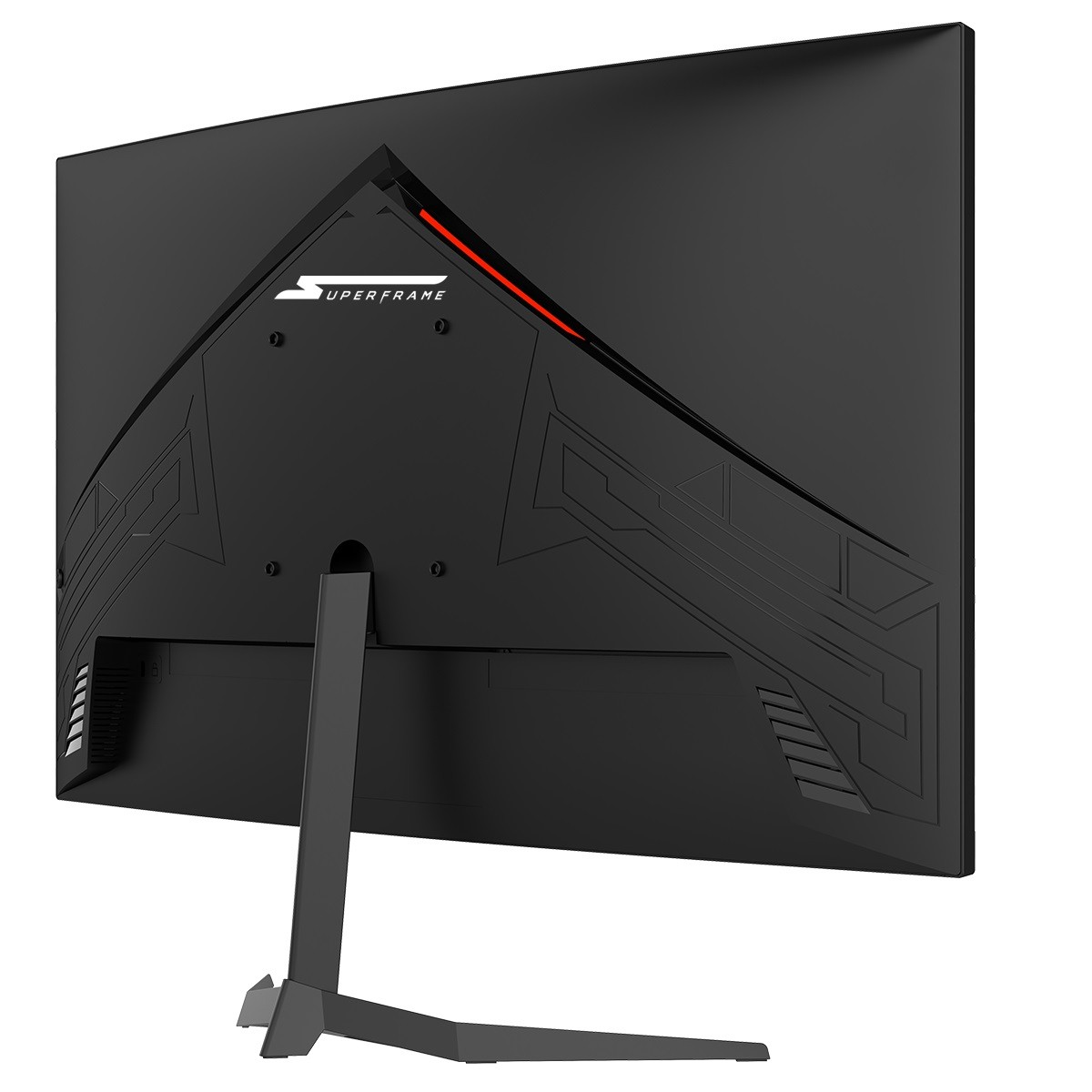 Monitor Gamer SuperFrame Precision Ultra, 23,6 Pol CURVO, Full HD, Fast VA, 1ms, 165Hz, FreeSync/G-Sync, HDMI/DP, SFP2412FHD V2