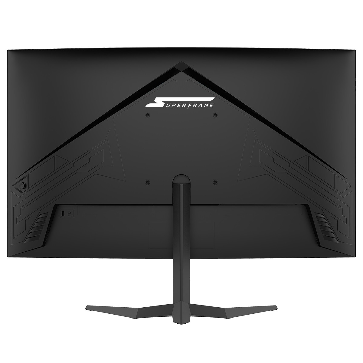 Monitor Gamer SuperFrame Precision Ultra, 23,6 Pol CURVO, Full HD, Fast VA, 1ms, 165Hz, FreeSync/G-Sync, HDMI/DP, SFP2412FHD V2