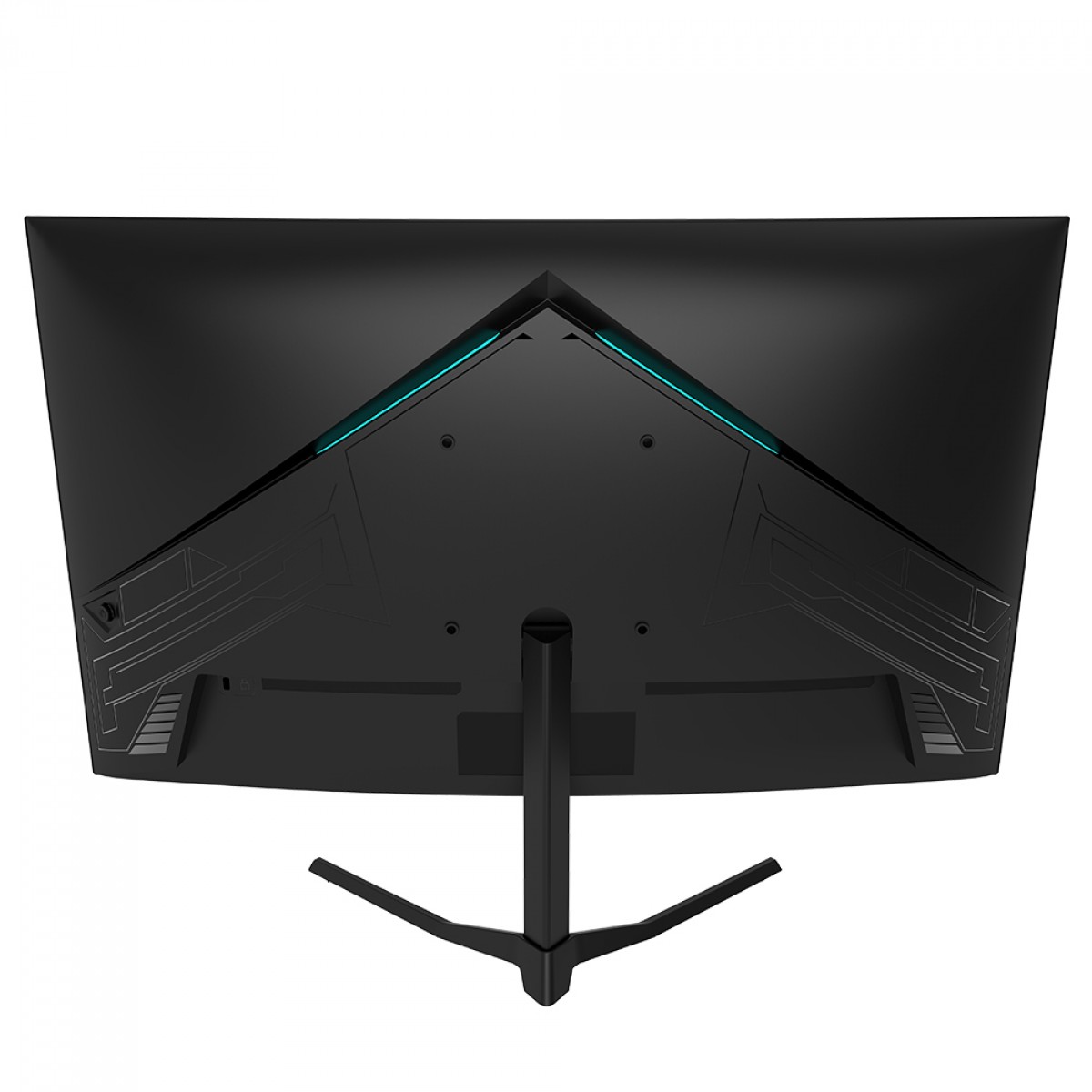 Monitor Gamer SuperFrame Precision Ultra, 24 Pol, Curvo, Full HD, Fast VA, 1ms, 165Hz, RGB, FreeSync/G-Sync, HDMI/DP, SFPCB-24165-FHD