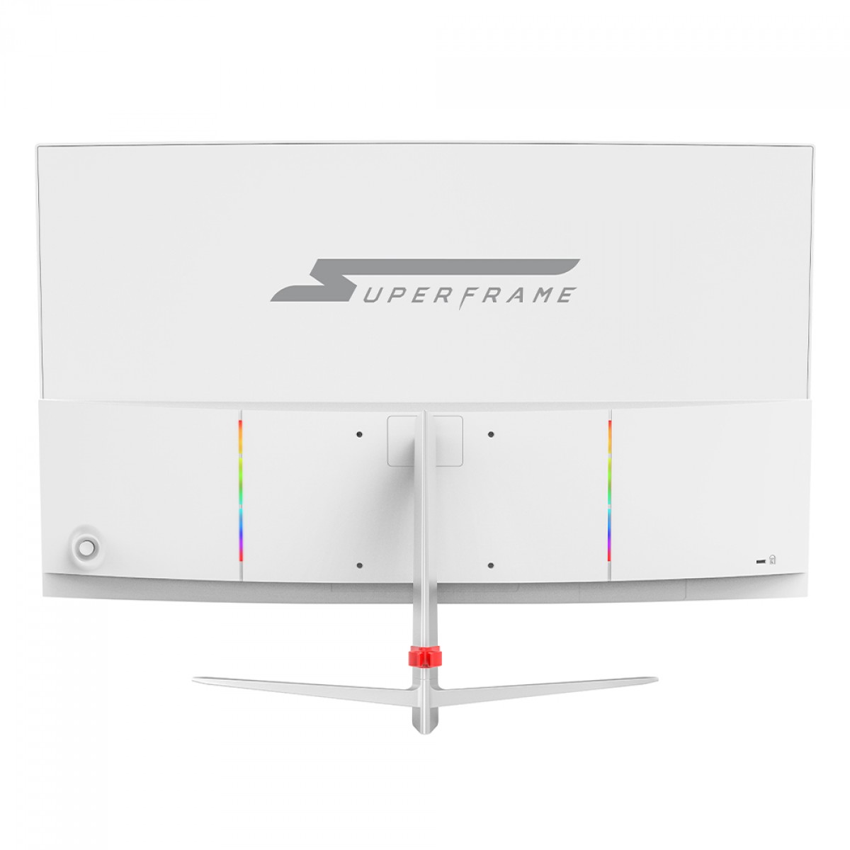 Monitor Gamer SuperFrame Precision, White, 27 Pol, Curvo, Full HD, 1ms, 240Hz, FreeSync, HDMI/DP, SFPCW-27240-FHD