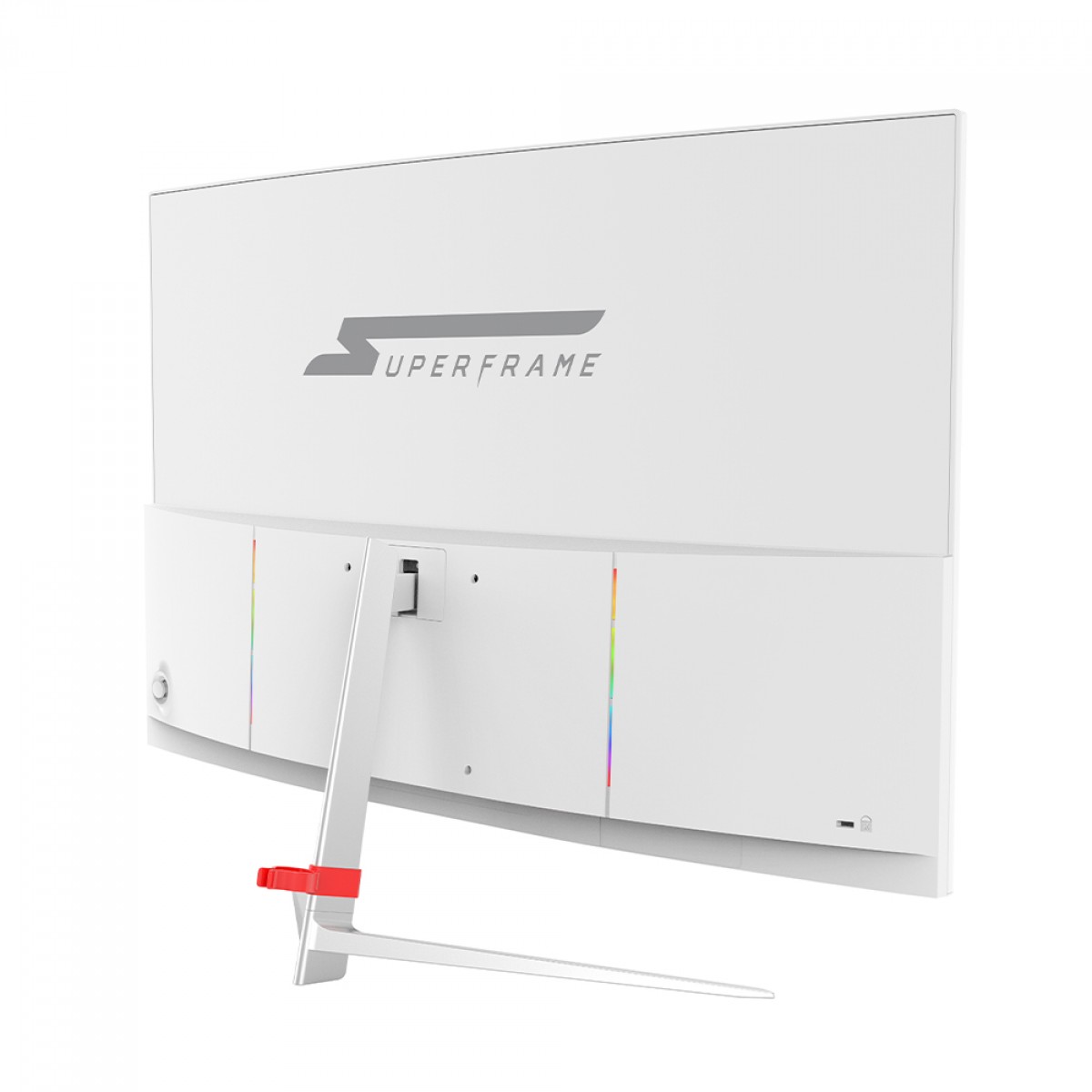 Monitor Gamer SuperFrame Precision, White, 27 Pol, Curvo, Full HD, 1ms, 240Hz, FreeSync, HDMI/DP, SFPCW-27240-FHD