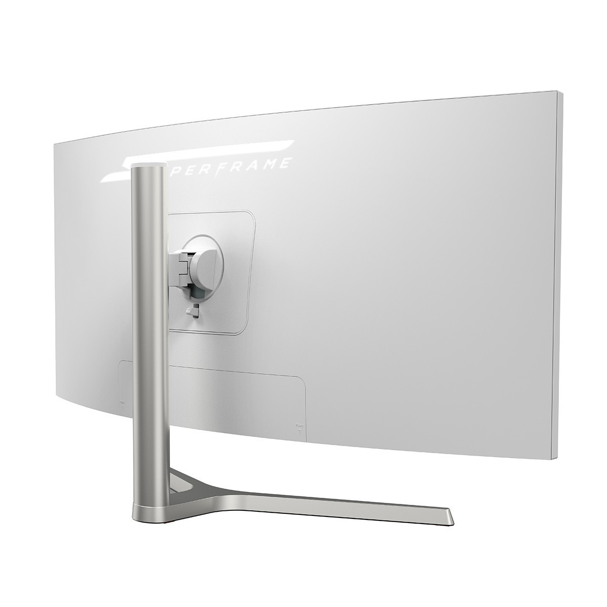 Monitor Gamer SuperFrame Vision Ultra V2, 34 Pol, Curvo, UltraWide, Quad HD, 1ms, 180Hz, 99% sRGB, HDR, FreeSync, White, SFVCW-34180-QHD