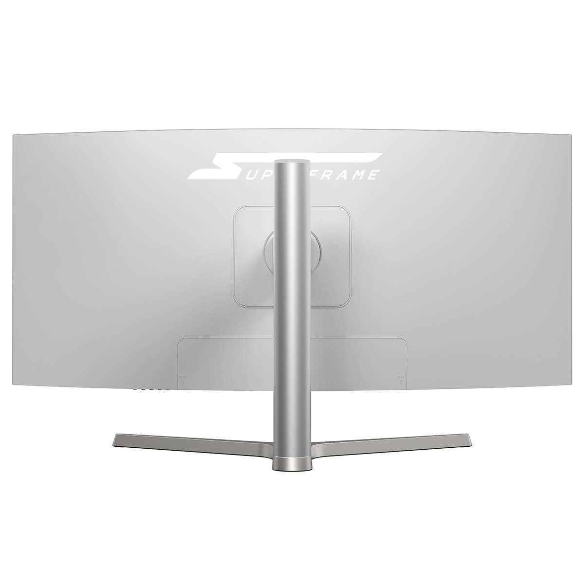 Monitor Gamer SuperFrame Vision Ultra V2, 34 Pol, Curvo, UltraWide, Quad HD, 1ms, 180Hz, 99% sRGB, HDR, FreeSync, White, SFVCW-34180-QHD