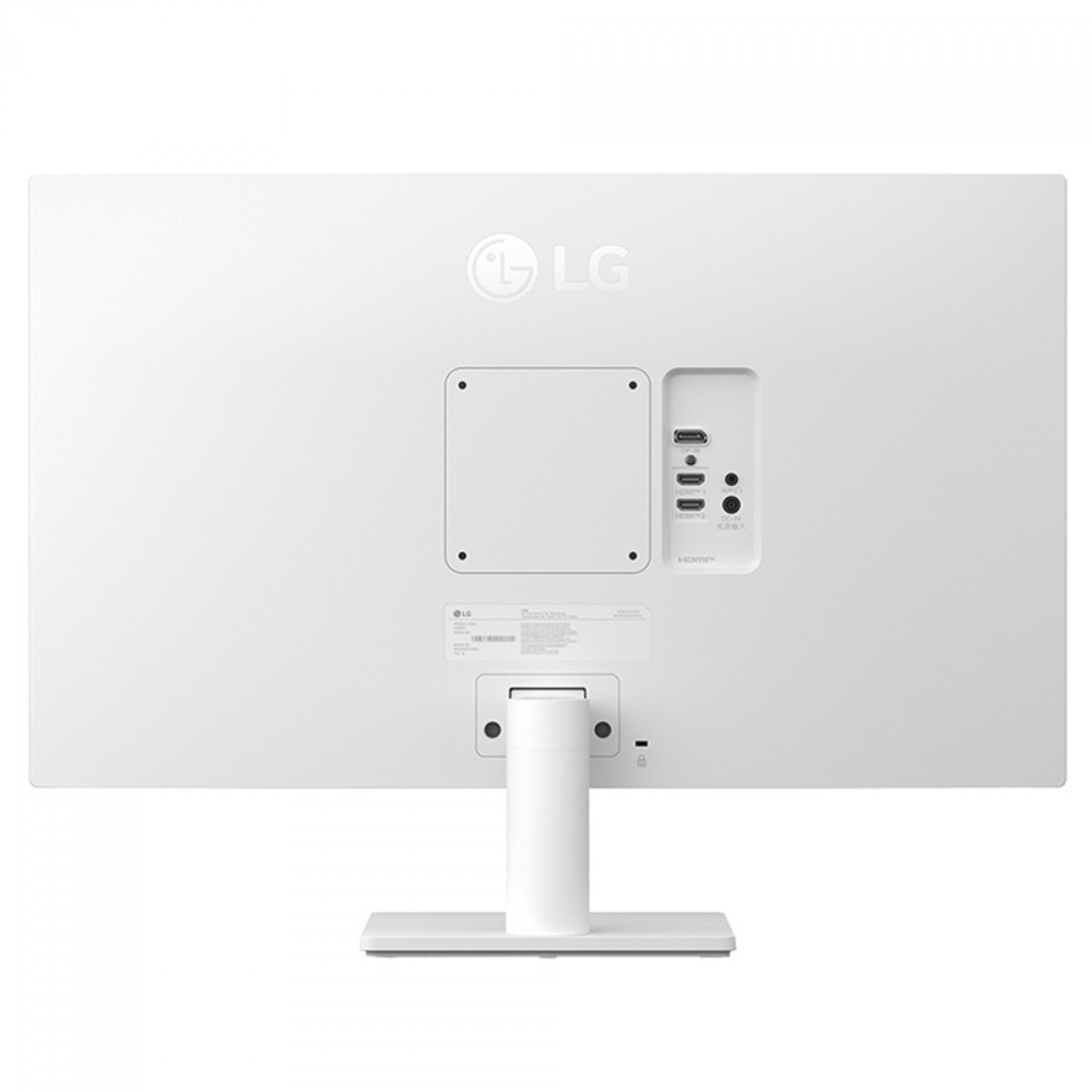 Monitor LG UltraFine Display, 27 Pol, UHD 4K, IPS, HDR10, 60Hz, 5ms, Branco, 27US500-W