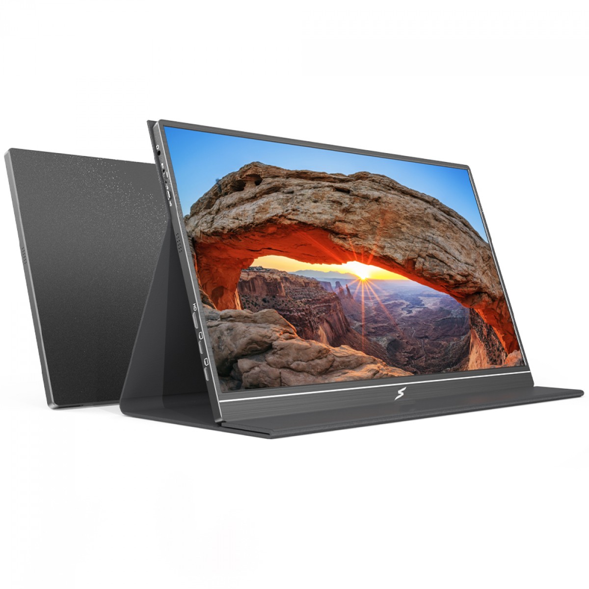 Monitor Portátil SuperFrame Preview V2, 15.6 Pol, Full HD, 60Hz, IPS, 100% sRGB, Mini-HDMI/USB-C, SFPFB-1560-FHD