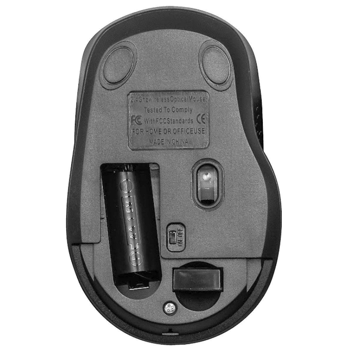 Mouse Dr. Office Sem Fio, 1600 DPI, USB 2.0, Black, MDR-0104-B