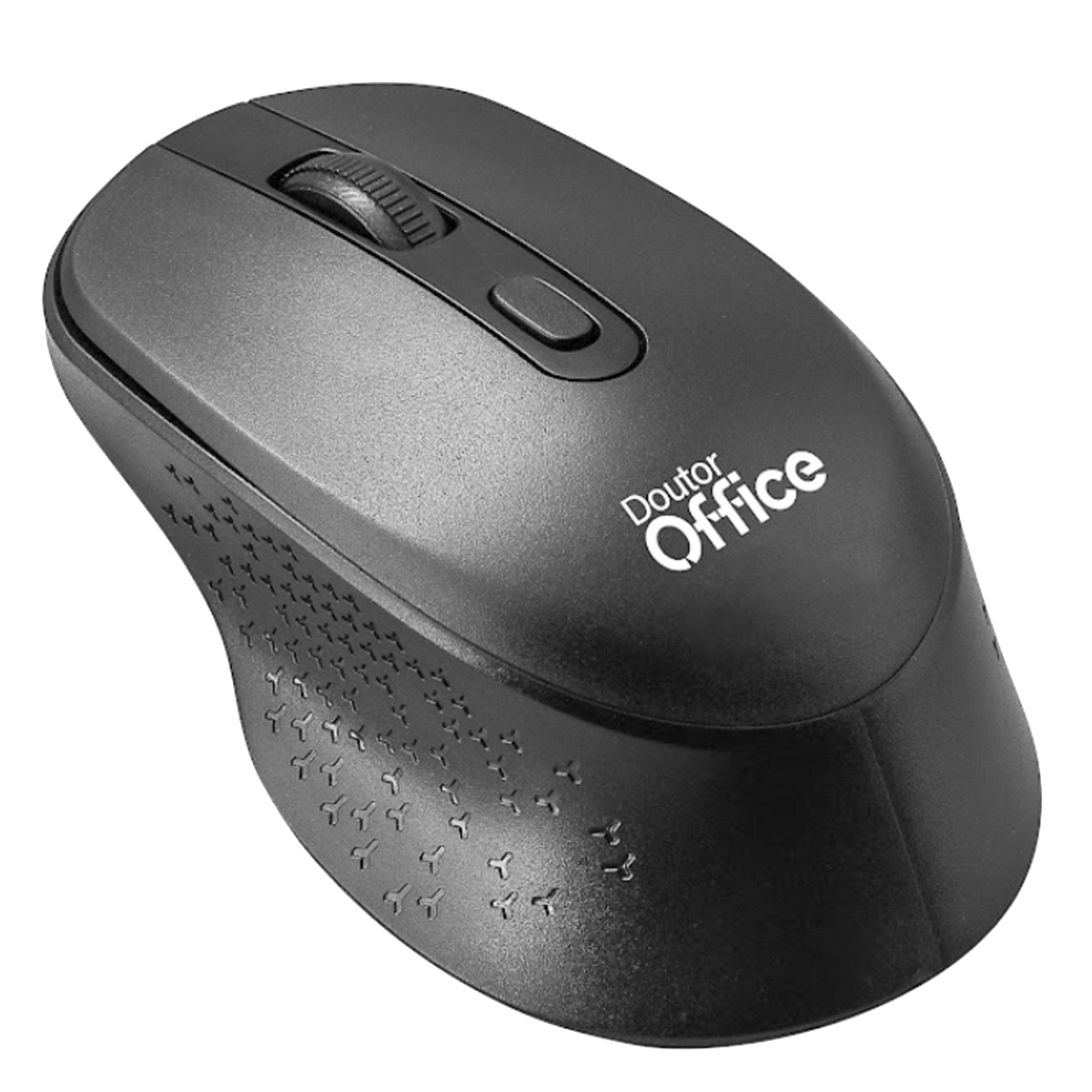 Mouse Dr. Office Sem Fio, 1600 DPI, USB 2.0, Black, MDR-0104-B