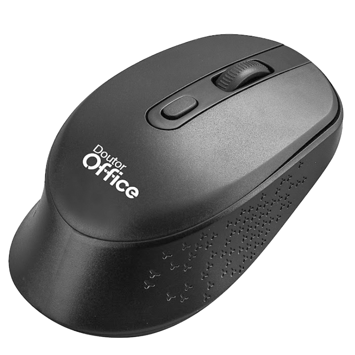 Mouse Dr. Office Sem Fio, 1600 DPI, USB 2.0, Black, MDR-0104-B