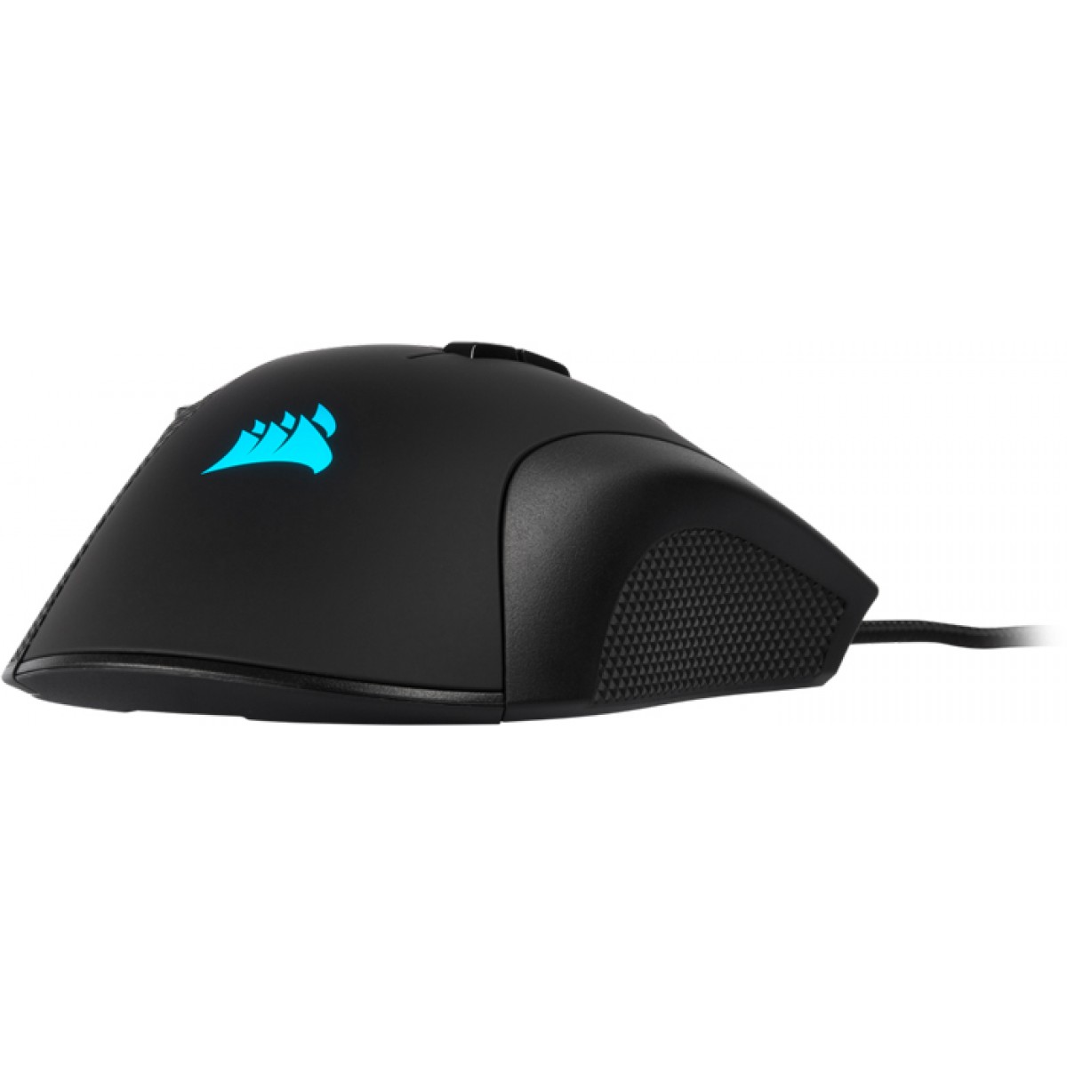 Mouse Gamer Corsair Ironclaw RGB FPS/Moba 18000 DPI, 7 Botões Programáveis, Black, CH-9307011-NA