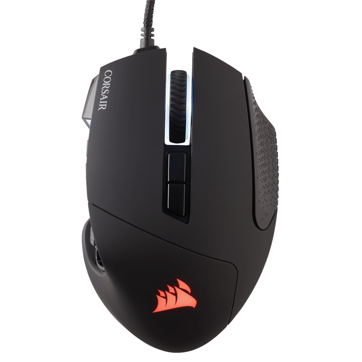 Mouse Gamer Corsair Scimitar RGB ELITE, 18.000 DPI, 17 Botões Programáveis, Black, CH-9304211-NA