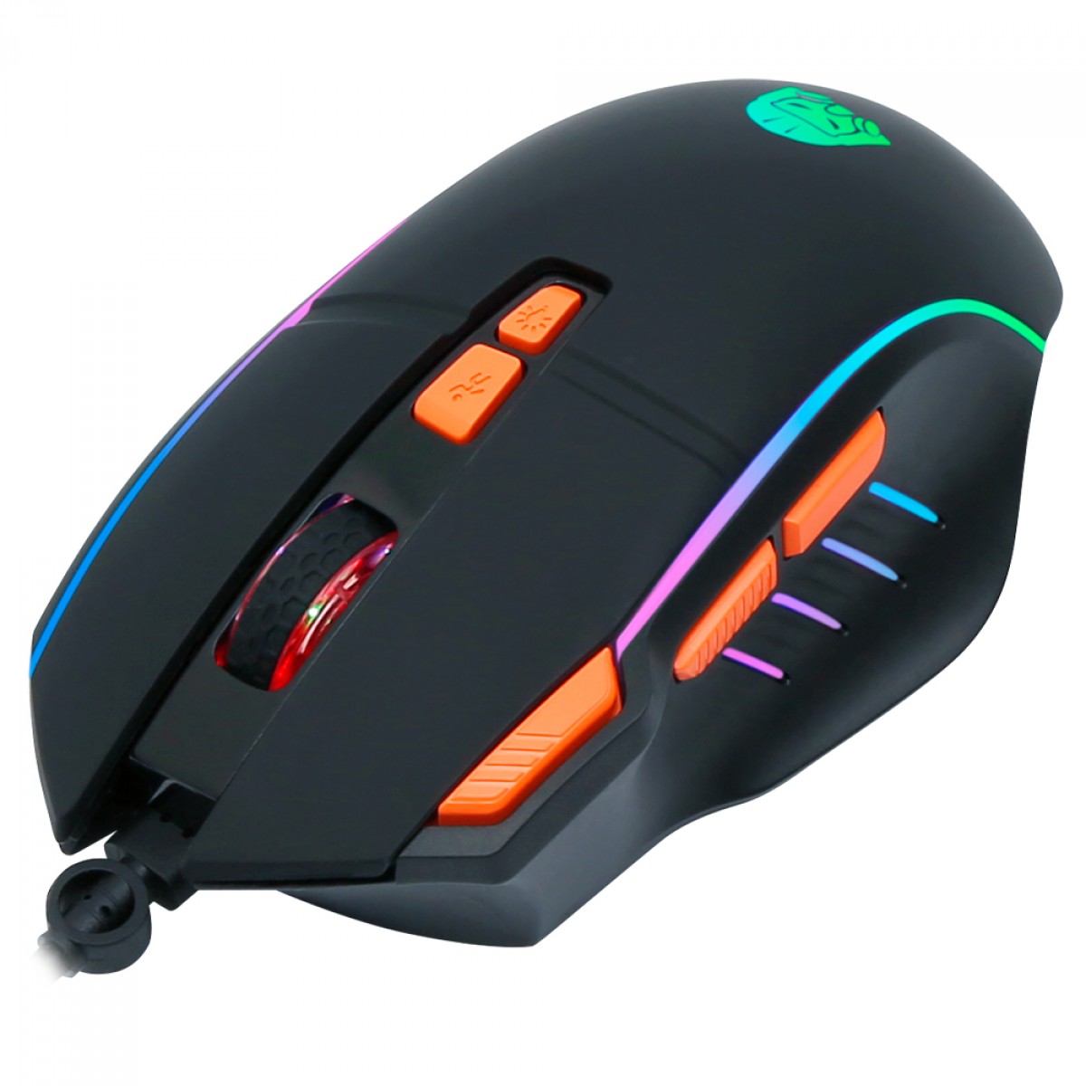 Mouse Gamer Digital Alliance Luna XS RM-177, RGB, DPI 7200, 8 Botões, Preto 