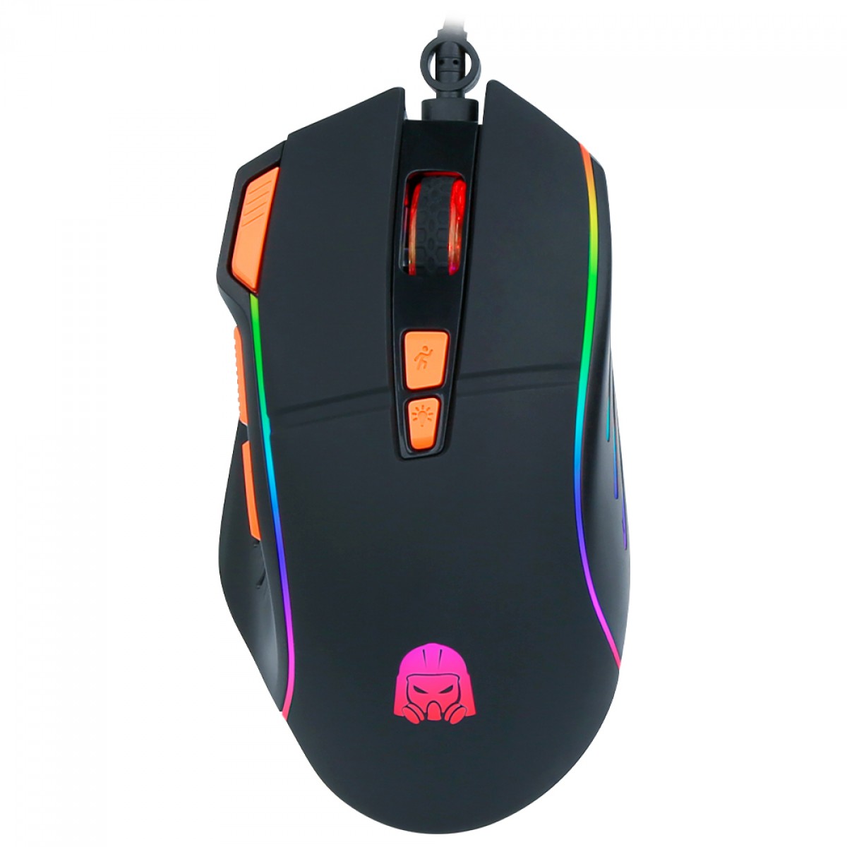 Mouse Gamer Digital Alliance Luna XS RM-177, RGB, DPI 7200, 8 Botões, Preto 