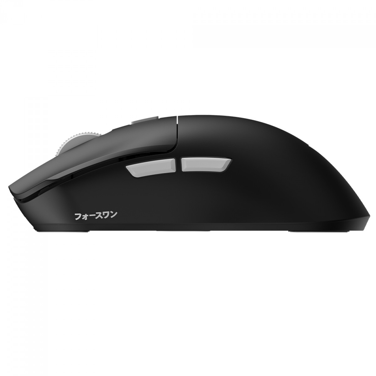 Mouse Gamer Force One Hoku, Wireless/USB-C, Sensor PAW 3395, 26000 DPI, 6 Botões, Black, FR.MO.HK.01