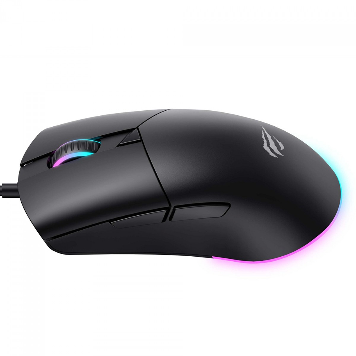 Mouse Gamer Havit MS1038, 8000DPI, USB, RGB, 6 Botões, Preto